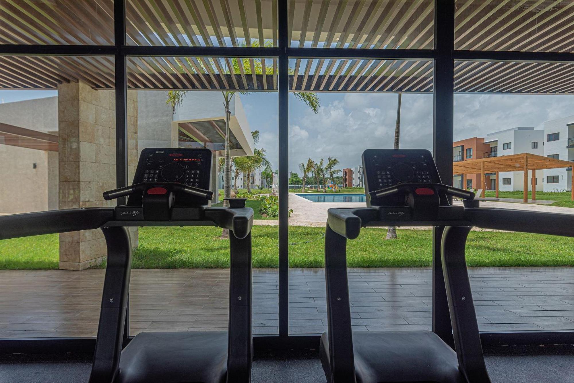 Primer Piso Vista Piscina Gimnasio Cerca De Playa Apartment *