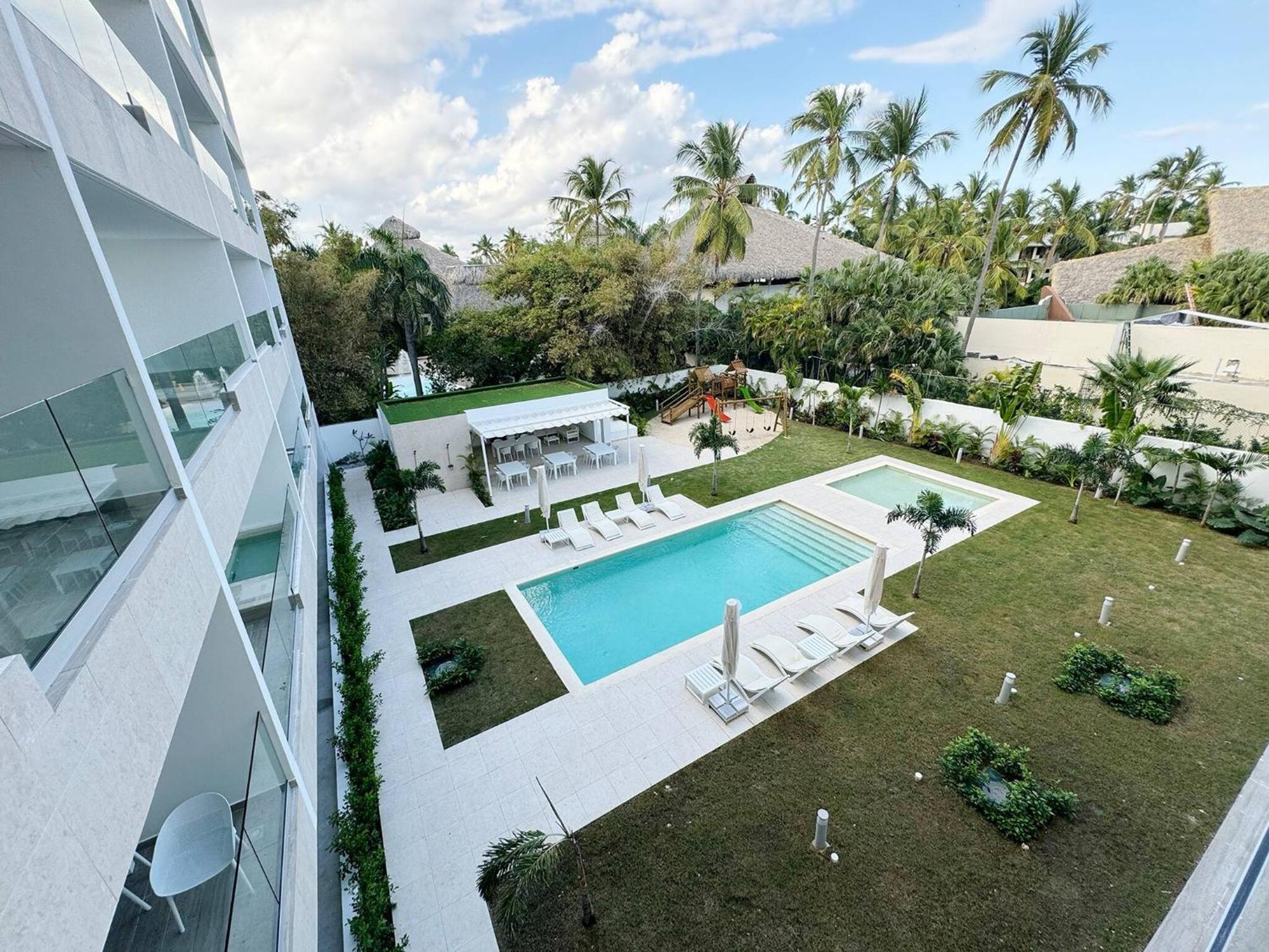 Tropical Garden With Picuzzi In Playa Bavaro Apartment Punta Cana