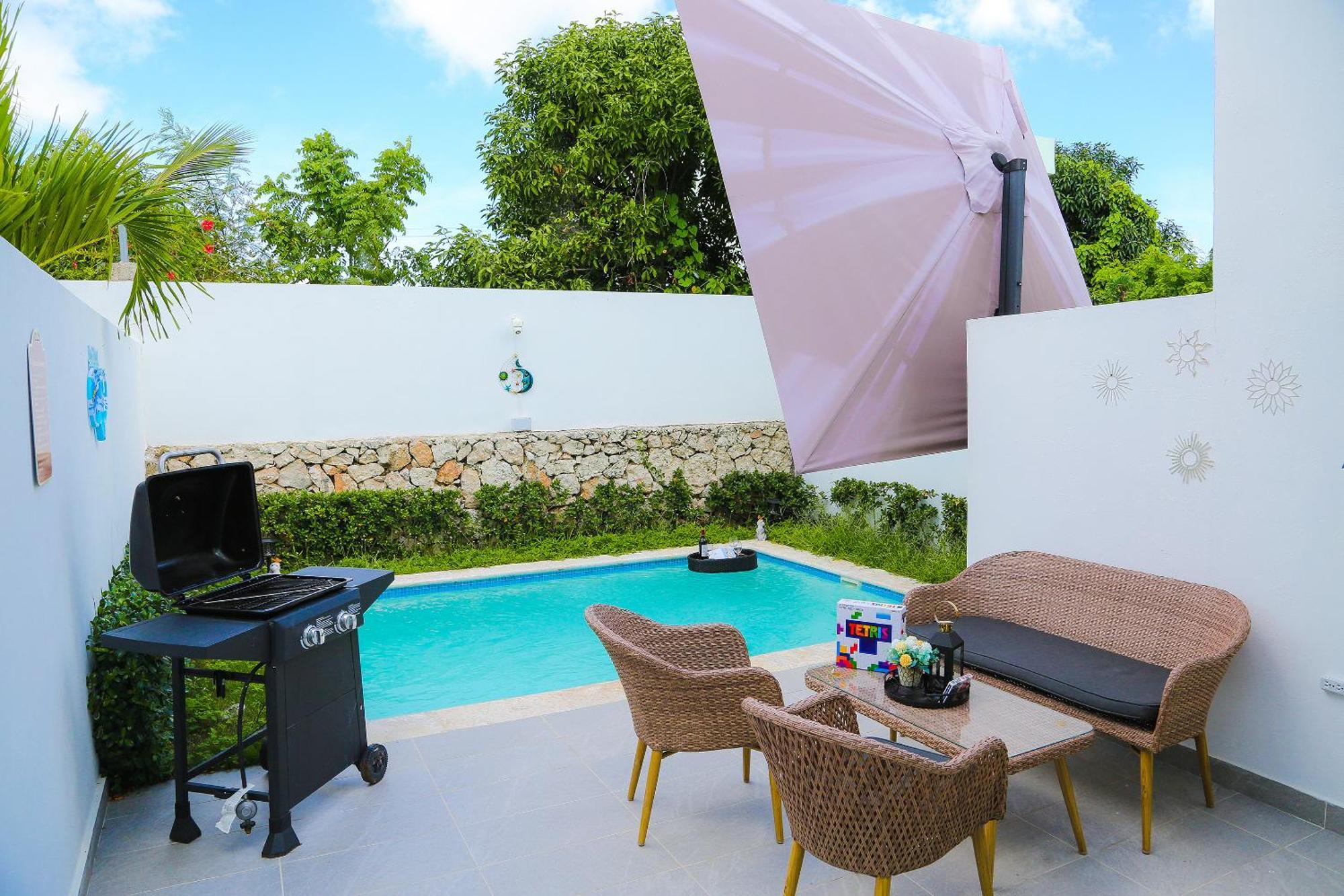 Casa Tropical Con Piscina Privada Punta Cana