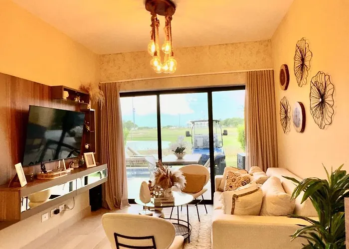 Golf Course View With A Hot Tub Punta Cana