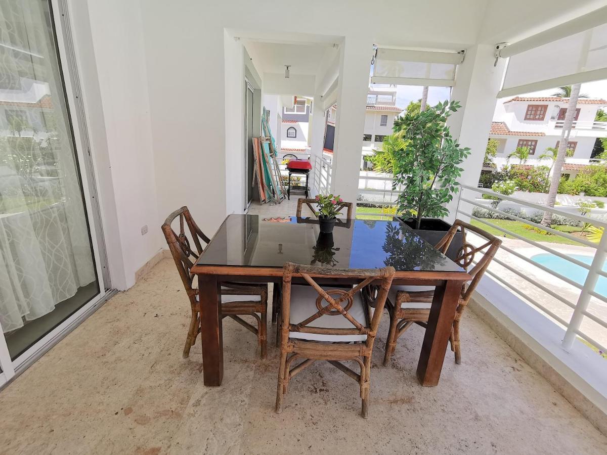 Pool View Beach 6 Guests With Kitchen Terraza Wifi Parking Bbq Punta Cana