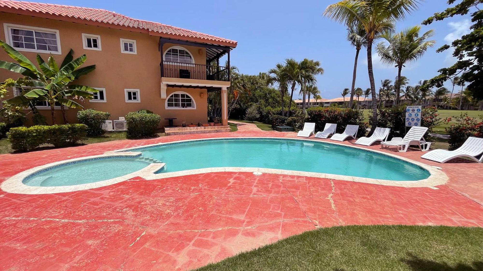 Cozy Golf Course View In Apartamento Punta Cana