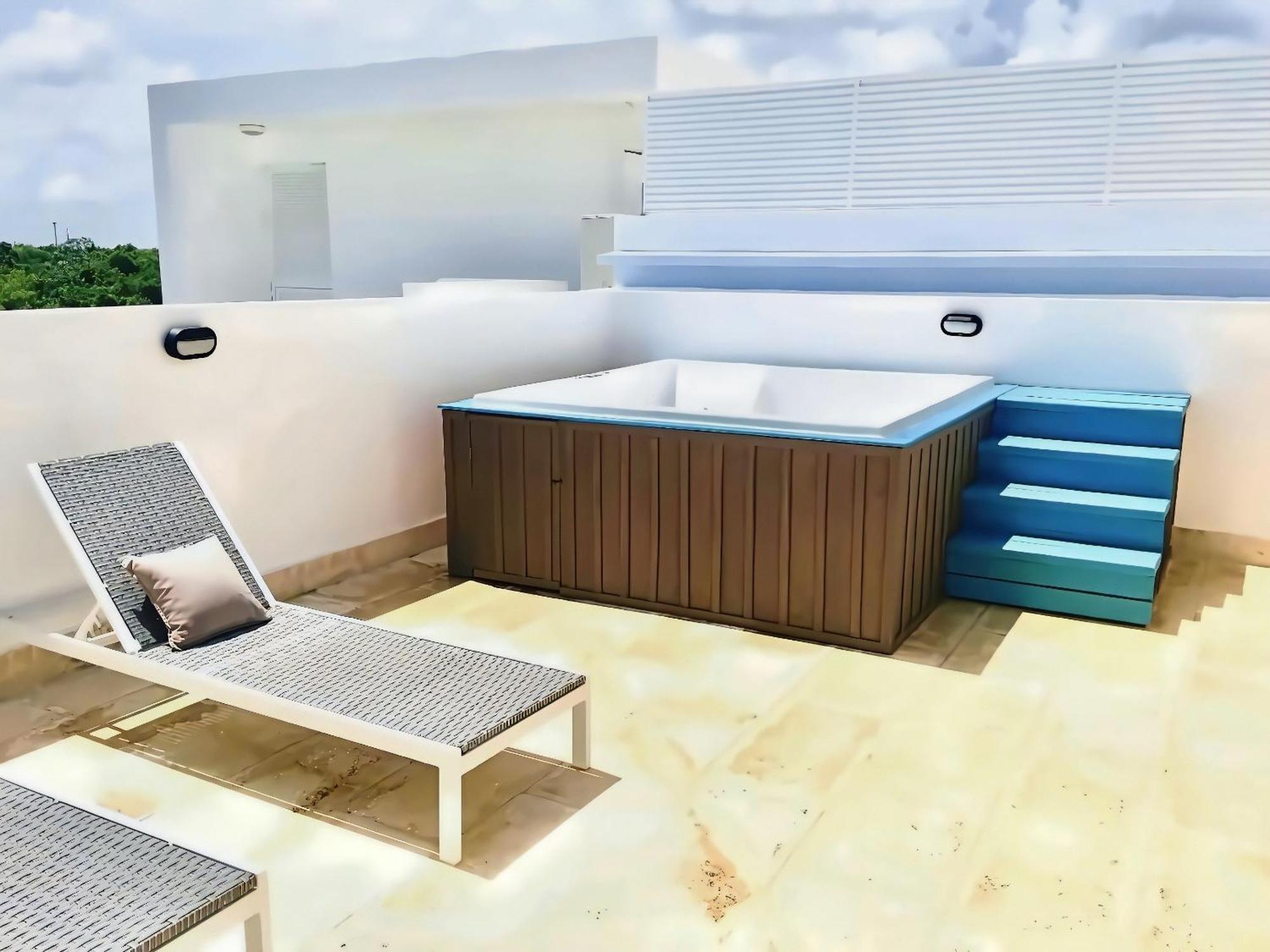Cana Rock Penthouse Vista Espectacular Golf & Jacuzzi B-336