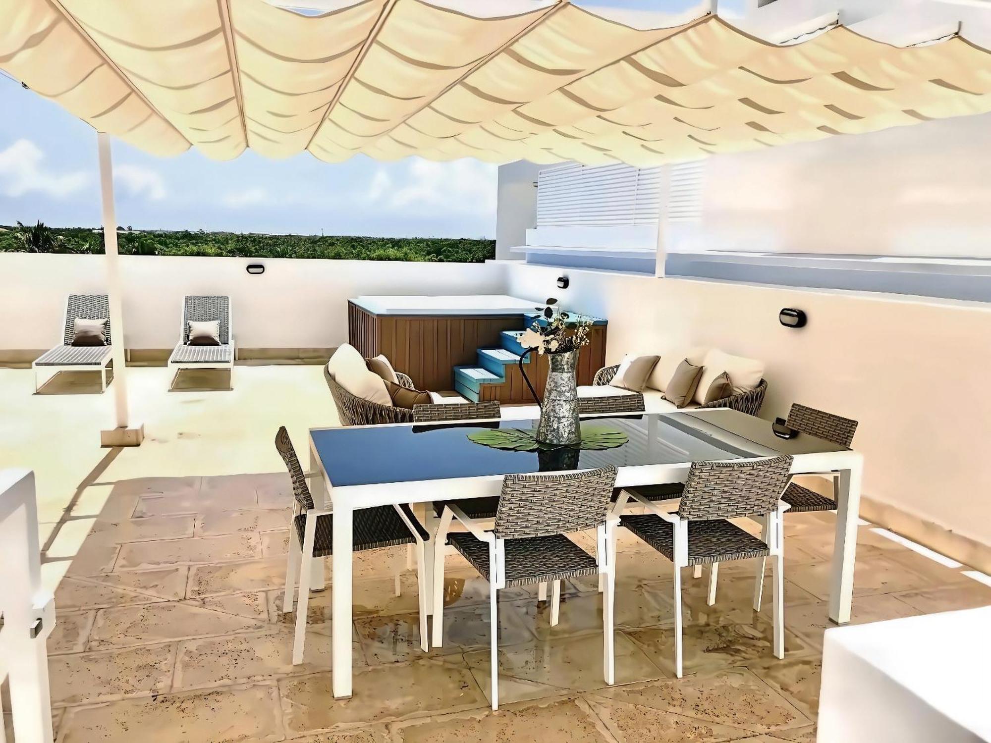 Cana Rock Penthouse Vista Espectacular Golf & Jacuzzi B-336 Apartment *