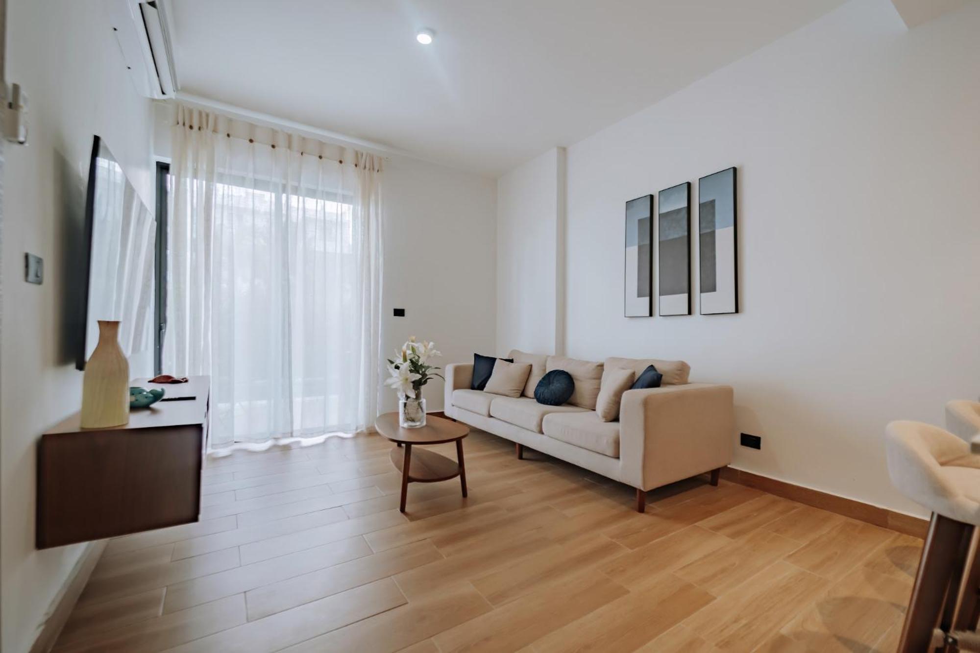 Apartment 1br Private Pool & Sofa Bed, Downtown C-102 *