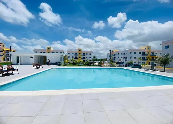 Residencial Selene V, Family Modern Apartment W Pool & Near The Beach