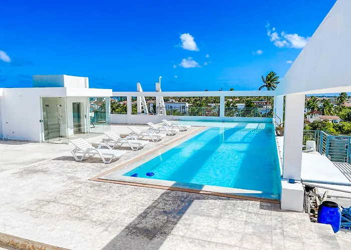 Ducassi Suites Rooms Beach Playa Bavaro Wifi Parking Rooftop Pool Spa