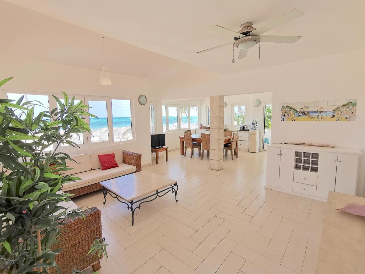 Hermosa Frente Al Mar En Playa Bavaro 10 Huespedes Wifi Bbq Villa *