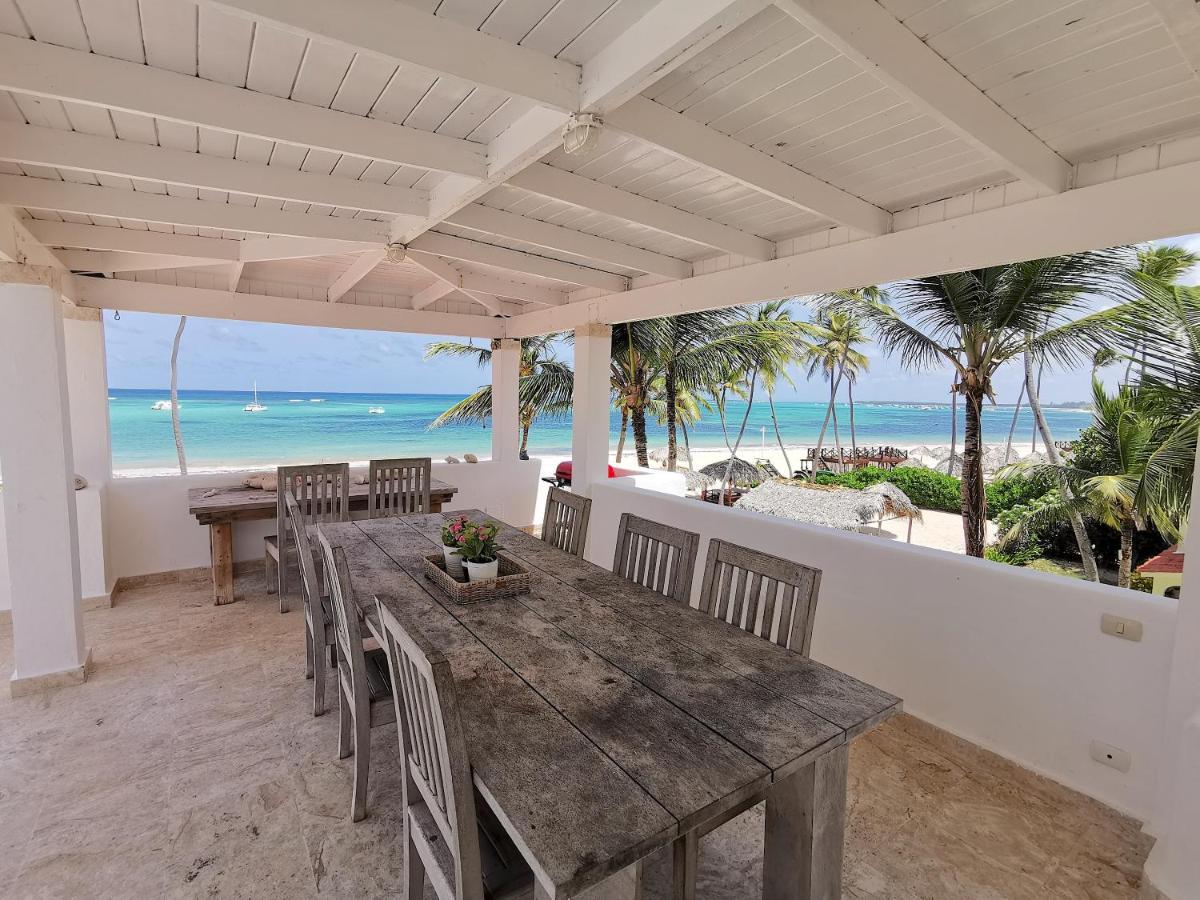 Villa Hermosa Frente Al Mar En Playa Bávaro 10 Huéspedes Wifi Bbq *