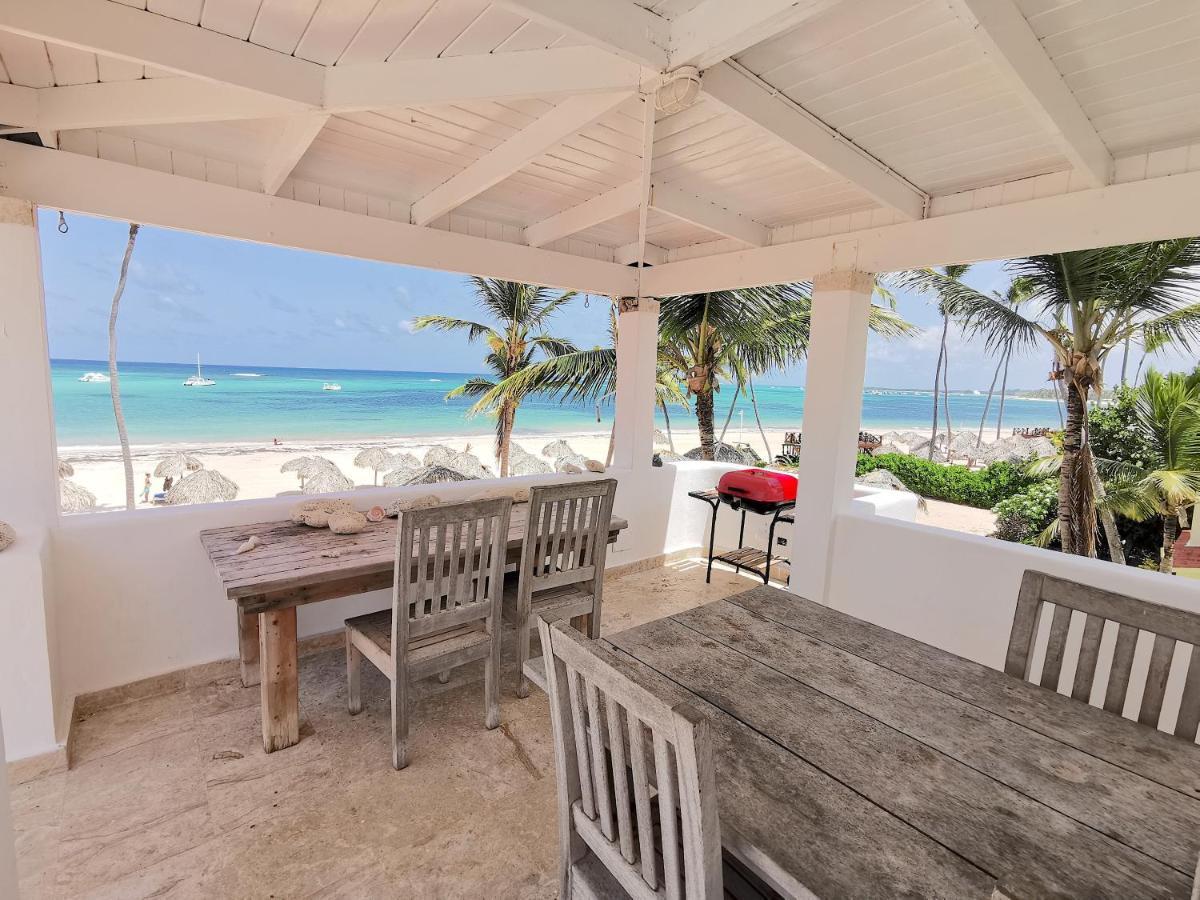 Villa Hermosa Frente Al Mar En Playa Bavaro 10 Huespedes Wifi Bbq *
