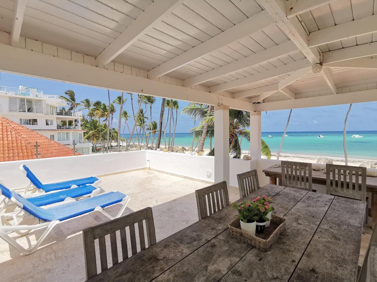 Hermosa Frente Al Mar En Playa Bávaro 10 Huéspedes Wifi Bbq Villa Punta Cana
