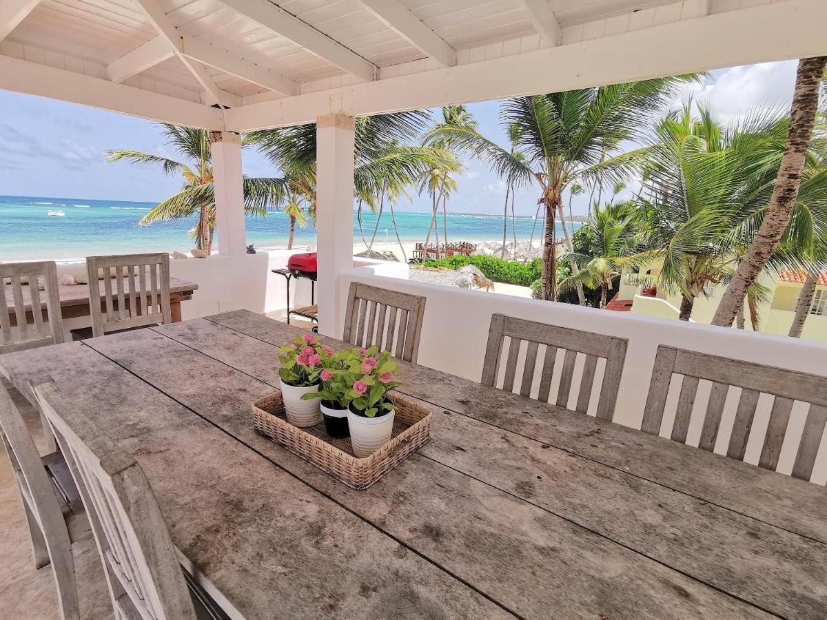 Hermosa Frente Al Mar En Playa Bavaro 10 Huespedes Wifi Bbq Villa