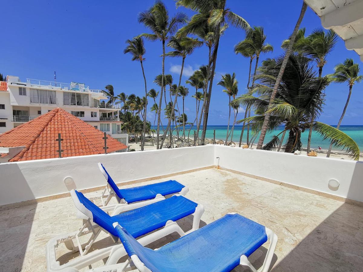 Hermosa Frente Al Mar En Playa Bávaro 10 Huéspedes Wifi Bbq Punta Cana