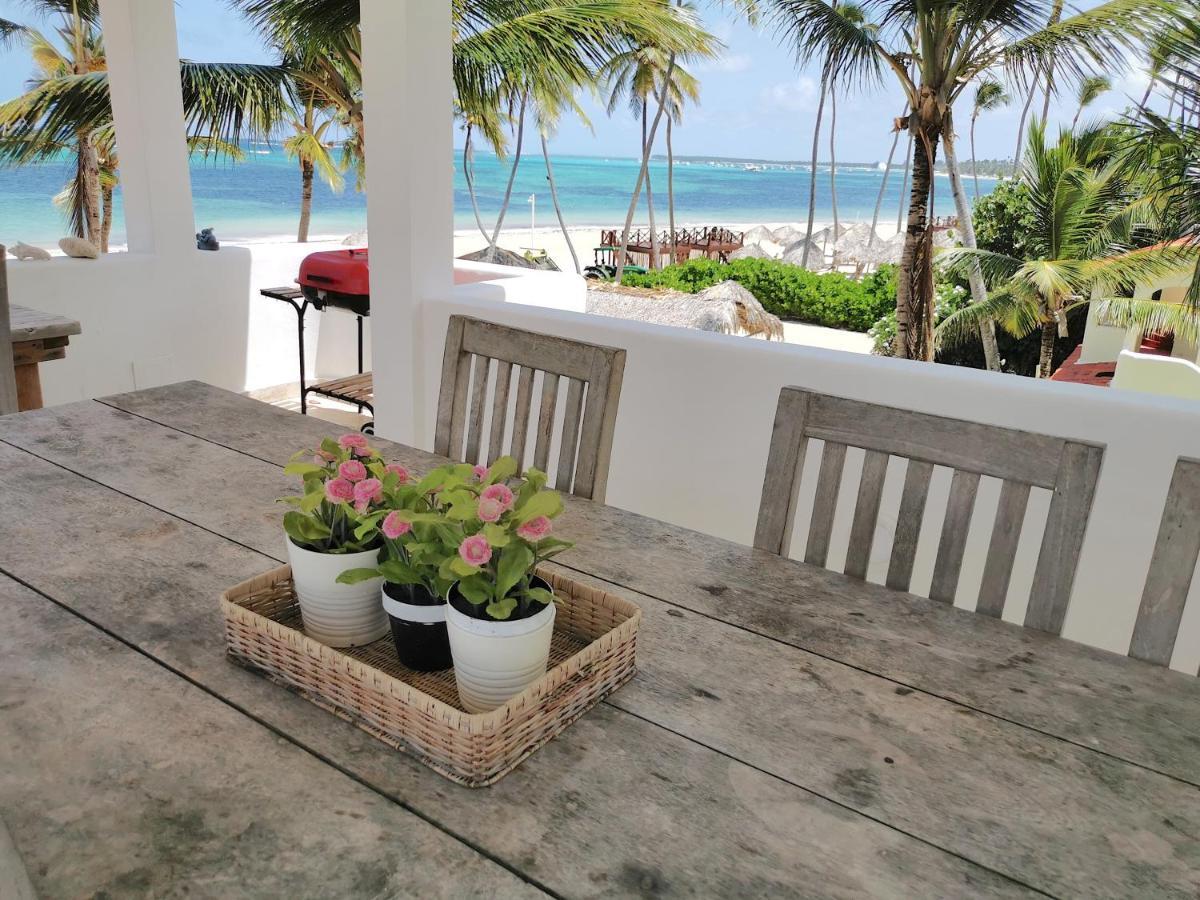 Hermosa Frente Al Mar En Playa Bávaro 10 Huéspedes Wifi Bbq Punta Cana