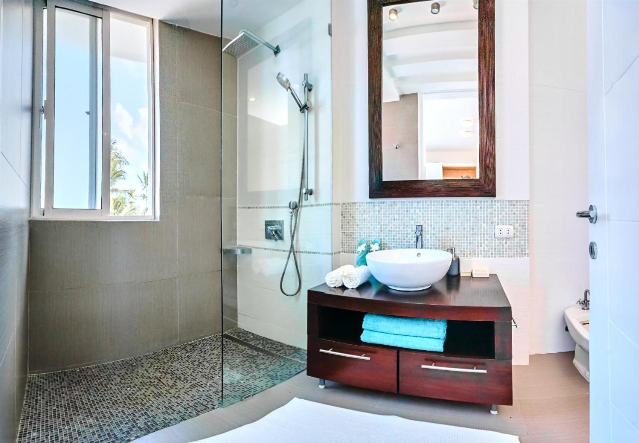 Dream Beachfront - 4-bedroom Penthouse With Rooftop Bbq & Ocean Views Punta Cana