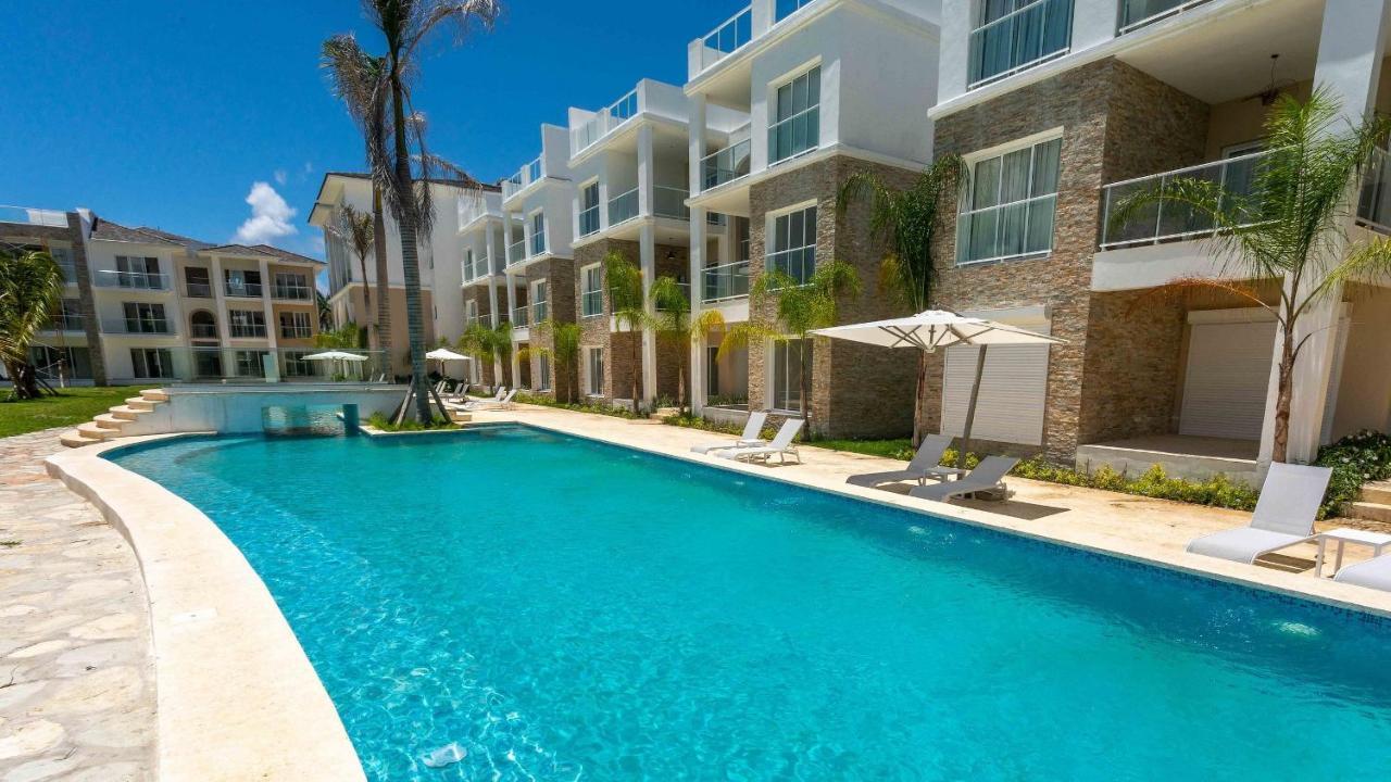 Lujoso Apto Vista Piscina Y Golf En Cana Pearl Apartamento Punta Cana