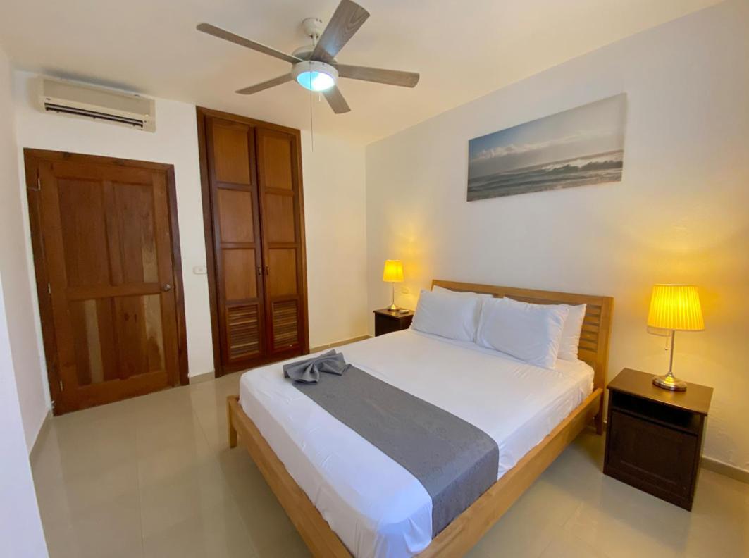 Apartment Blue Ocean Beachfront Villas & - Wifi, Pool, Bbq, Playa Corales *