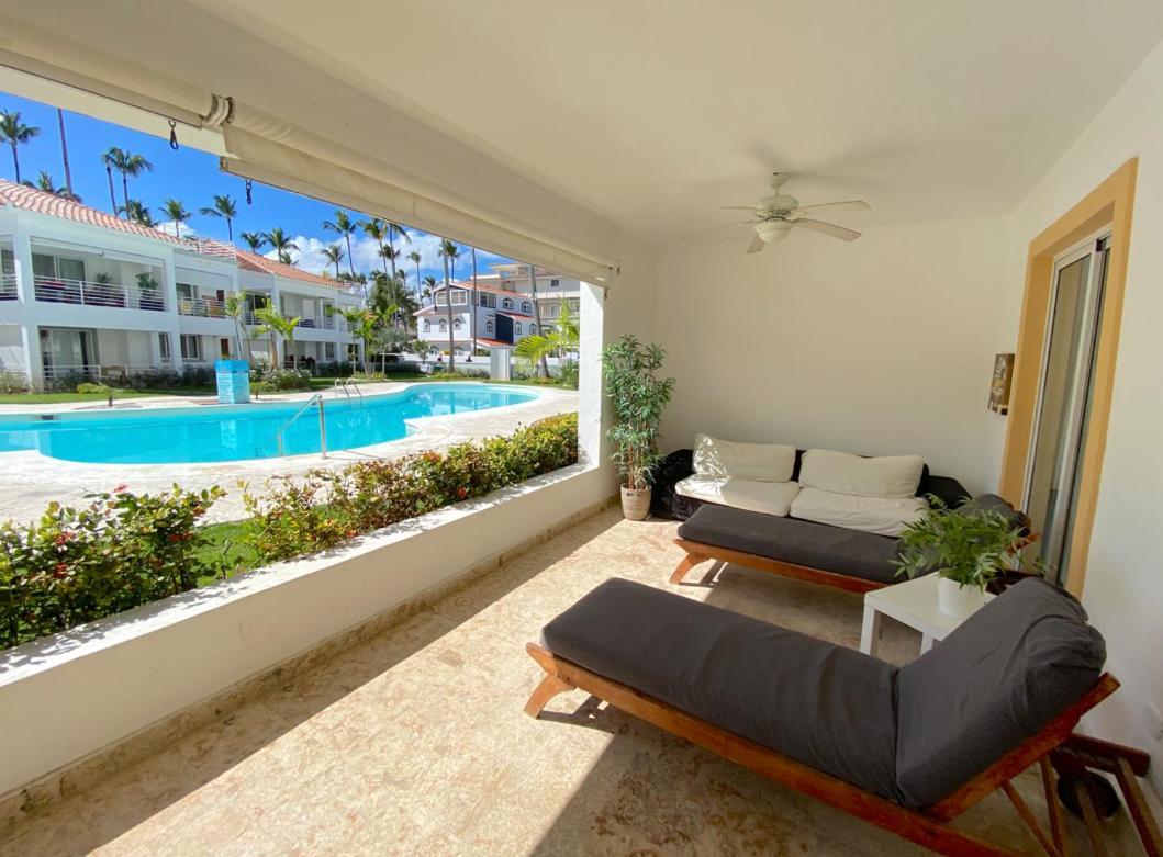Apartment Blue Ocean Beachfront Villas & - Wifi, Pool, Bbq, Playa Corales