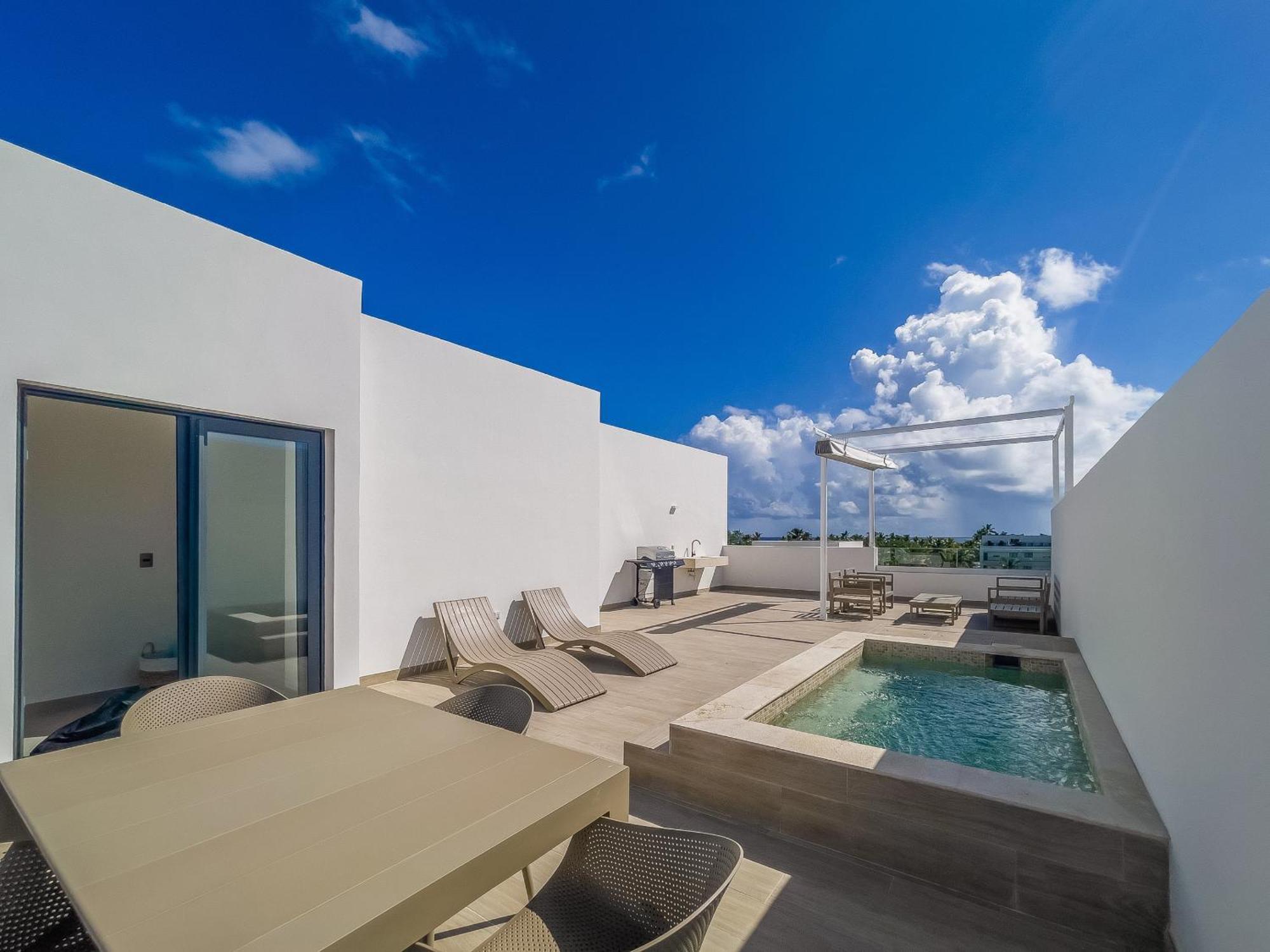 Private Picuzzi In New Penthouse Corales, 404 Apartment Punta Cana