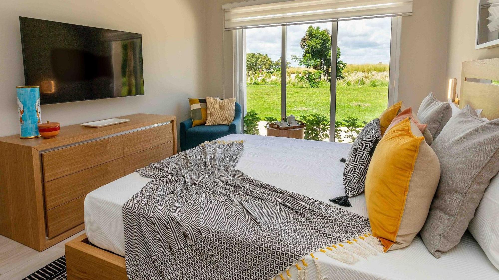 Lujoso Apto Vista Piscina Y Golf En Cana Pearl Apartamento Punta Cana