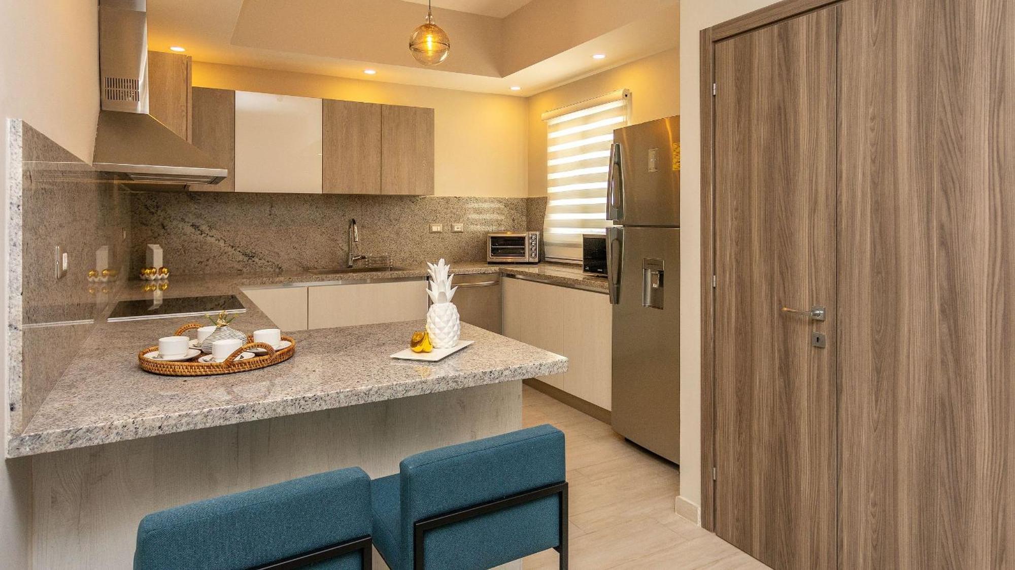 Apartamento Lujoso Apto Vista Piscina Y Golf En Cana Pearl *