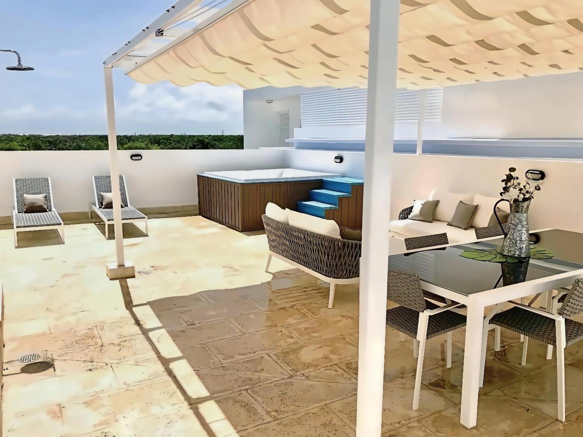 Cana Rock Penthouse Vista Espectacular Golf & Jacuzzi B-336 Apartamento *