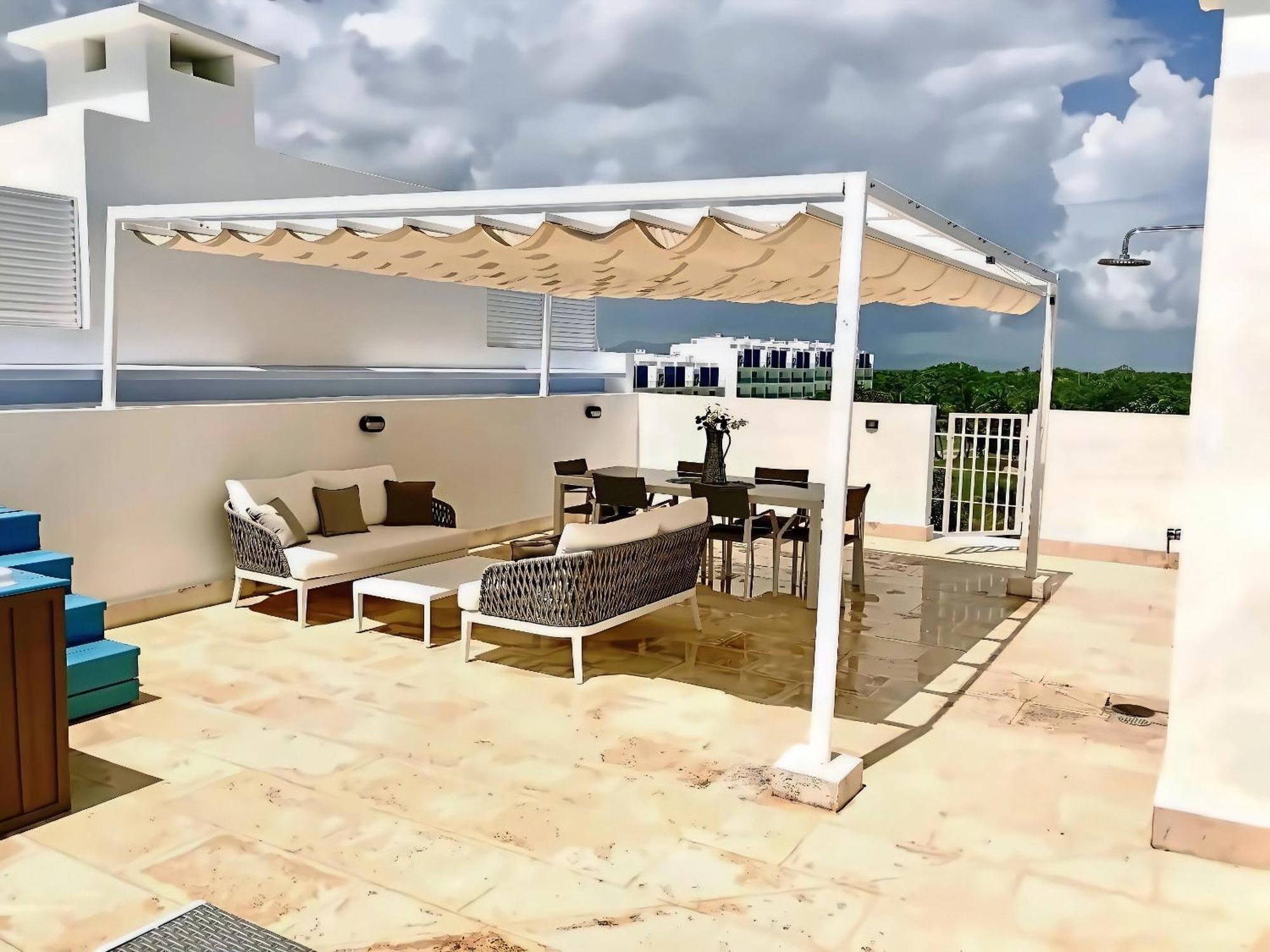 Apartamento Cana Rock Penthouse Vista Espectacular Golf & Jacuzzi B-336 Punta Cana