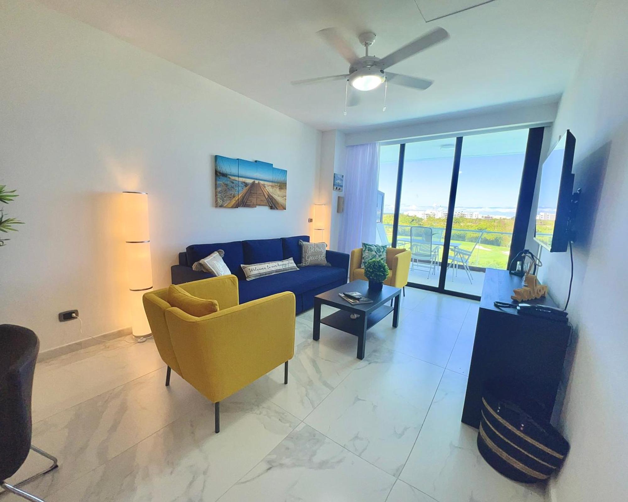 Cana Rock Condos, Lujo Vista Golf Apartamento Punta Cana