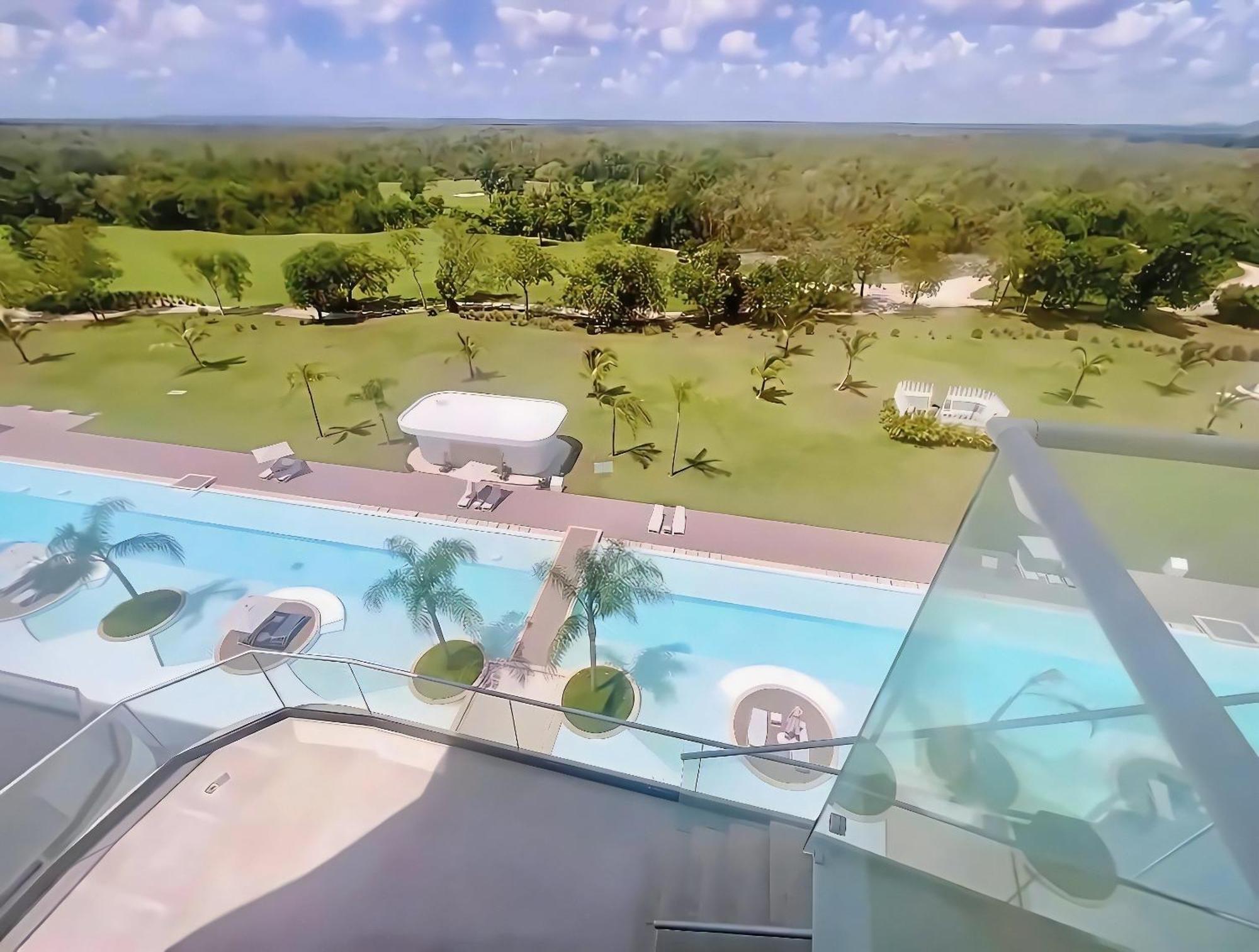 Apartamento Espectacular Ph Con Hermosas Vistas En Cana Rock Star B-511 *