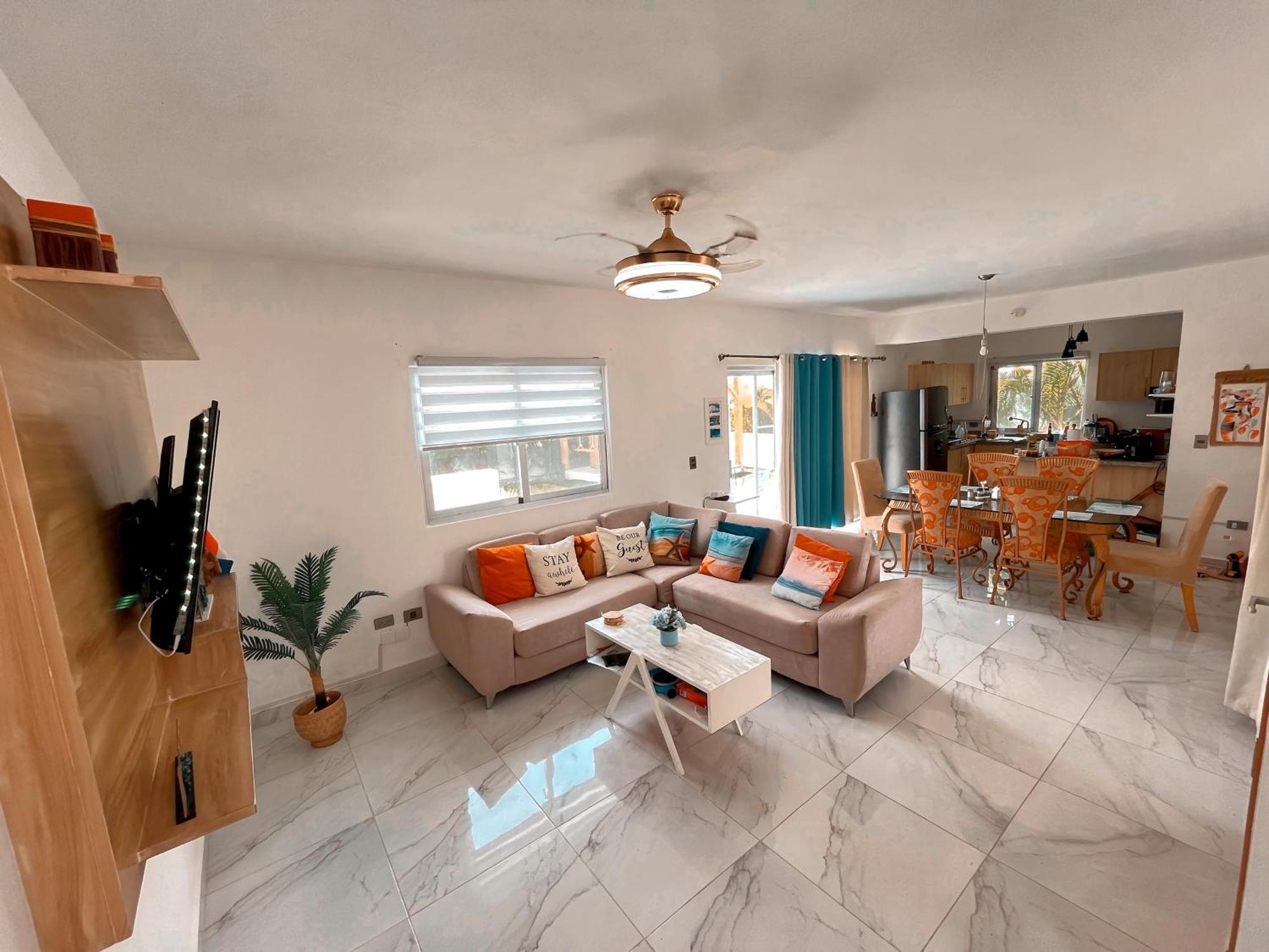 Familiar Pc-private Pool, Bbq, 15 Mnts From Airport Villa Punta Cana