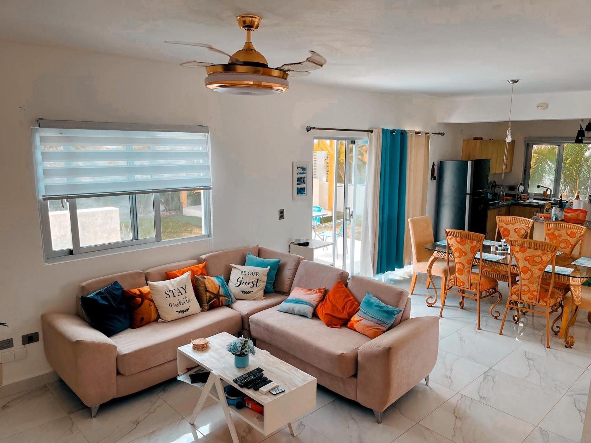 Familiar Pc-private Pool, Bbq, 15 Mnts From Airport * Punta Cana