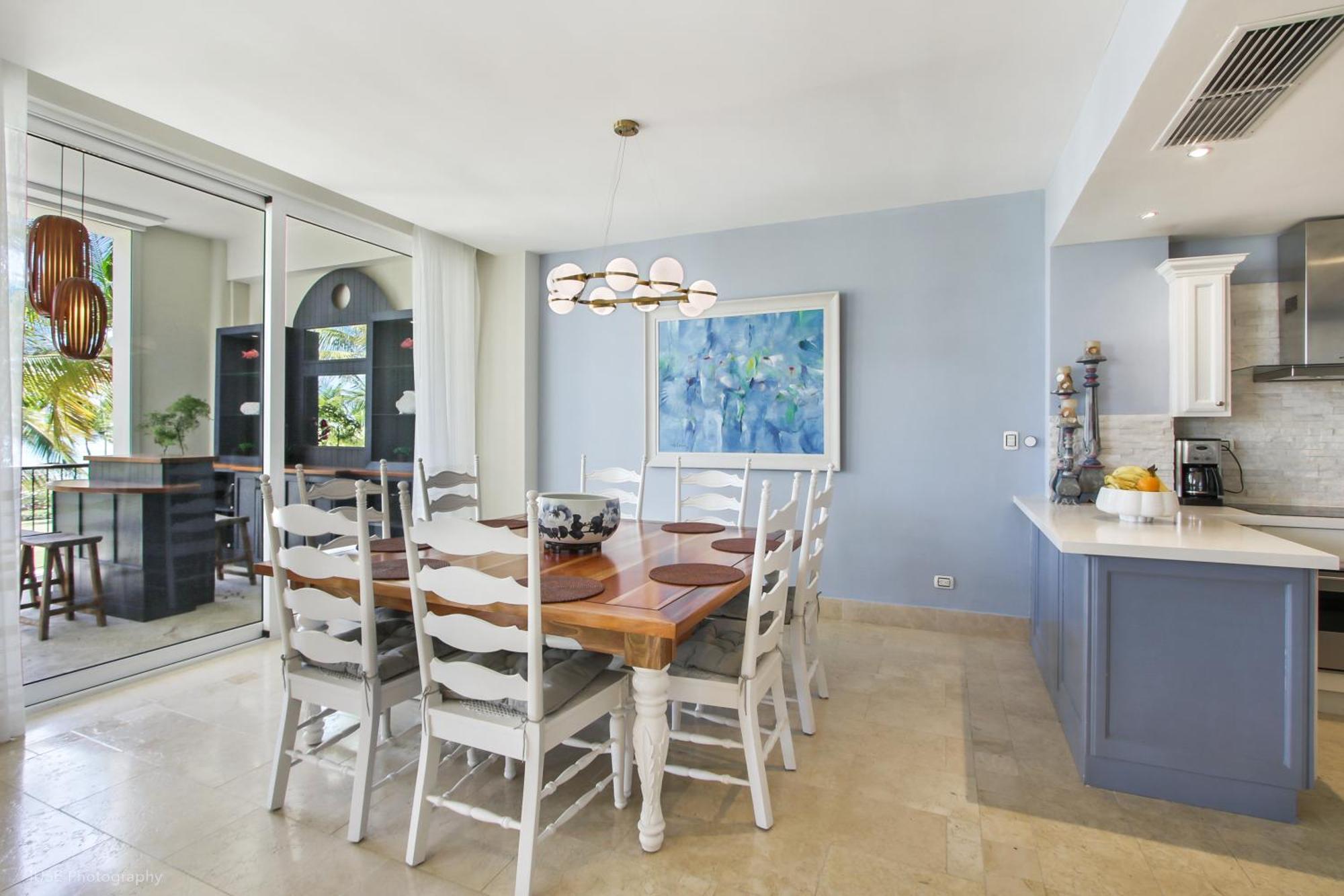 Aqm Beachfront Paradise! 3bdr At Api Beach, Cap Cana *