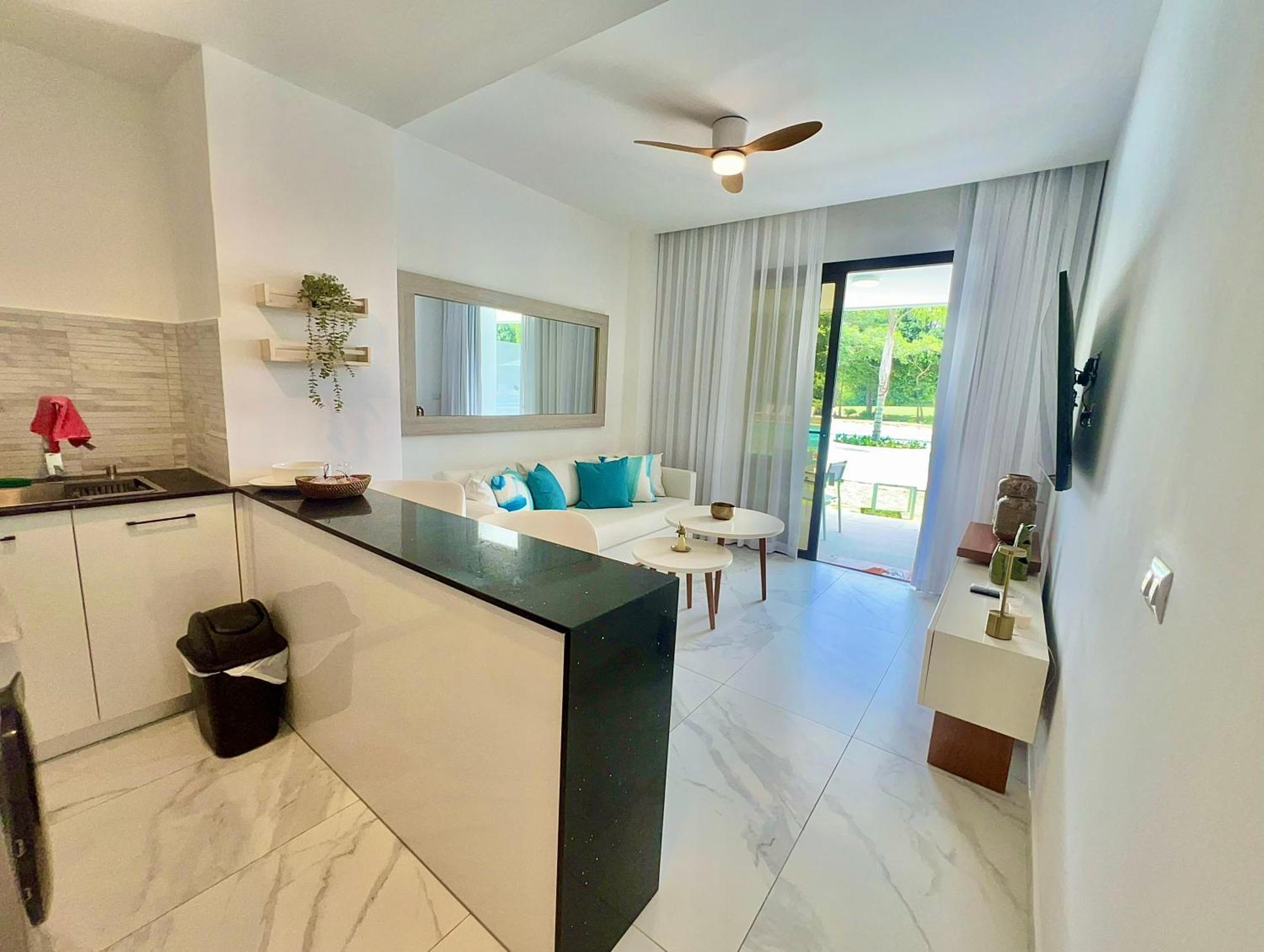 Espectacular En Cana Rock Star Acceso Directo A La Piscina Y Vista Golf G-115 Apartment Punta Cana