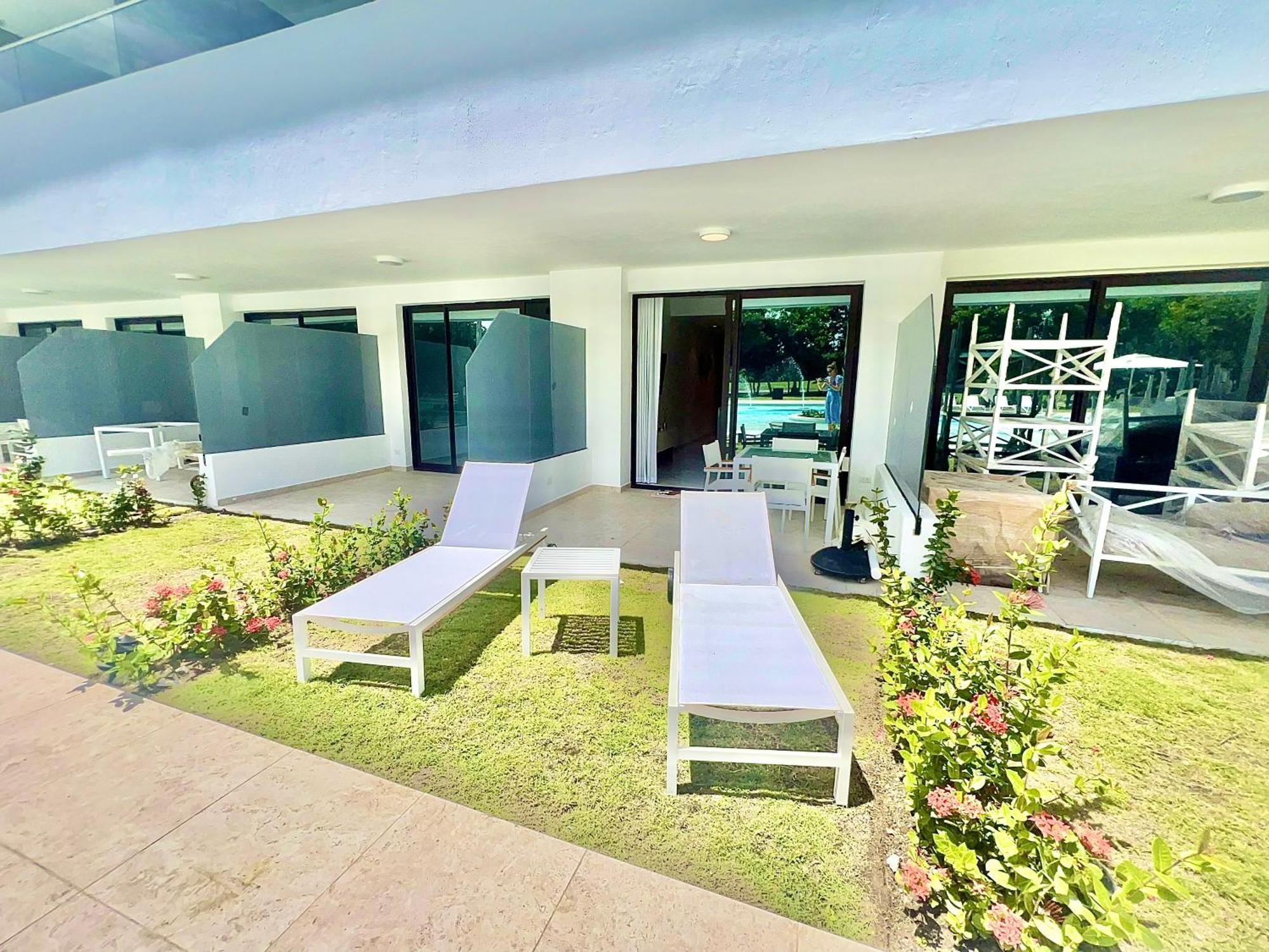 Apartment Espectacular En Cana Rock Star Acceso Directo A La Piscina Y Vista Golf G-115