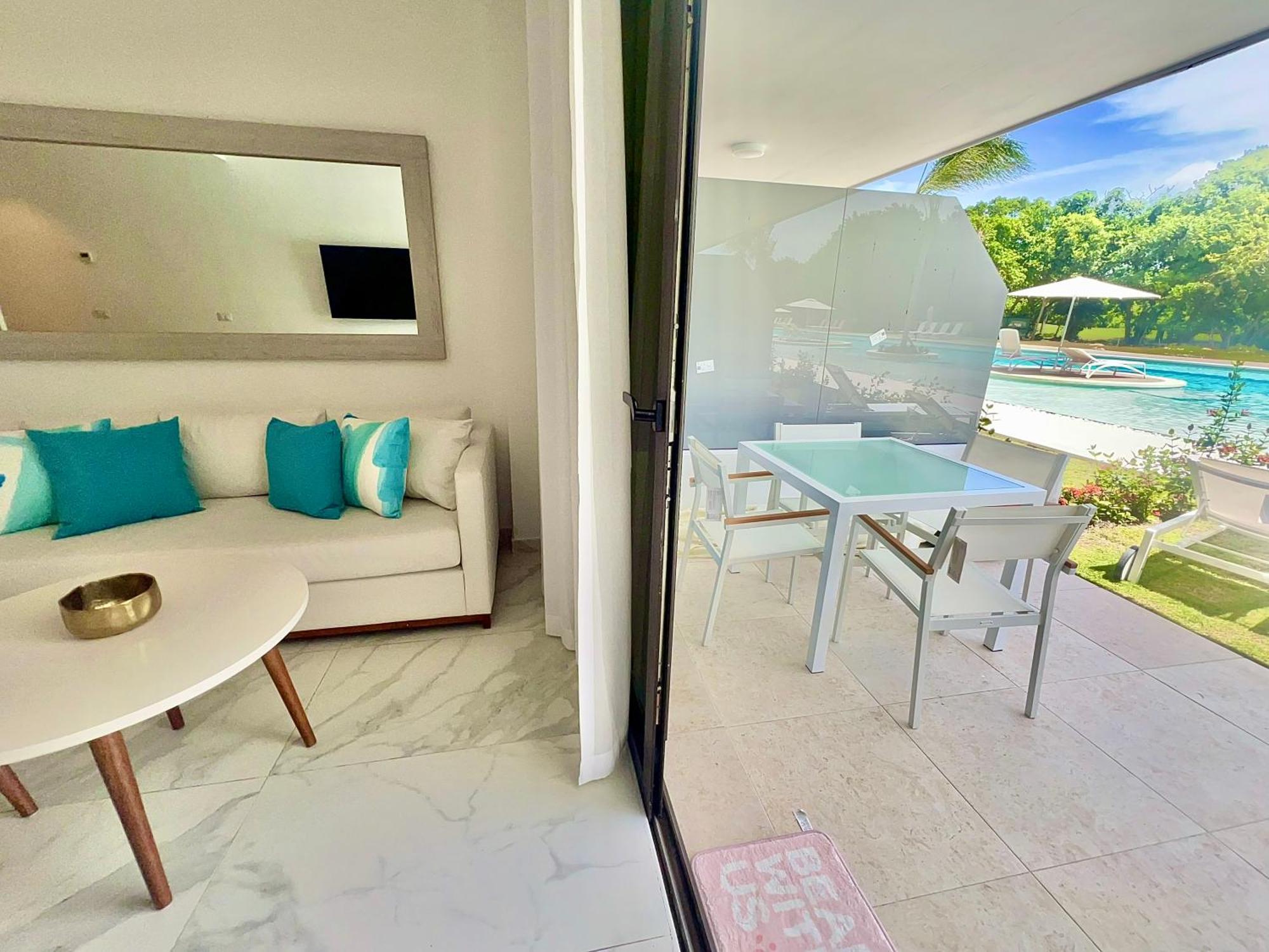 Espectacular En Cana Rock Star Acceso Directo A La Piscina Y Vista Golf G-115 Apartment *