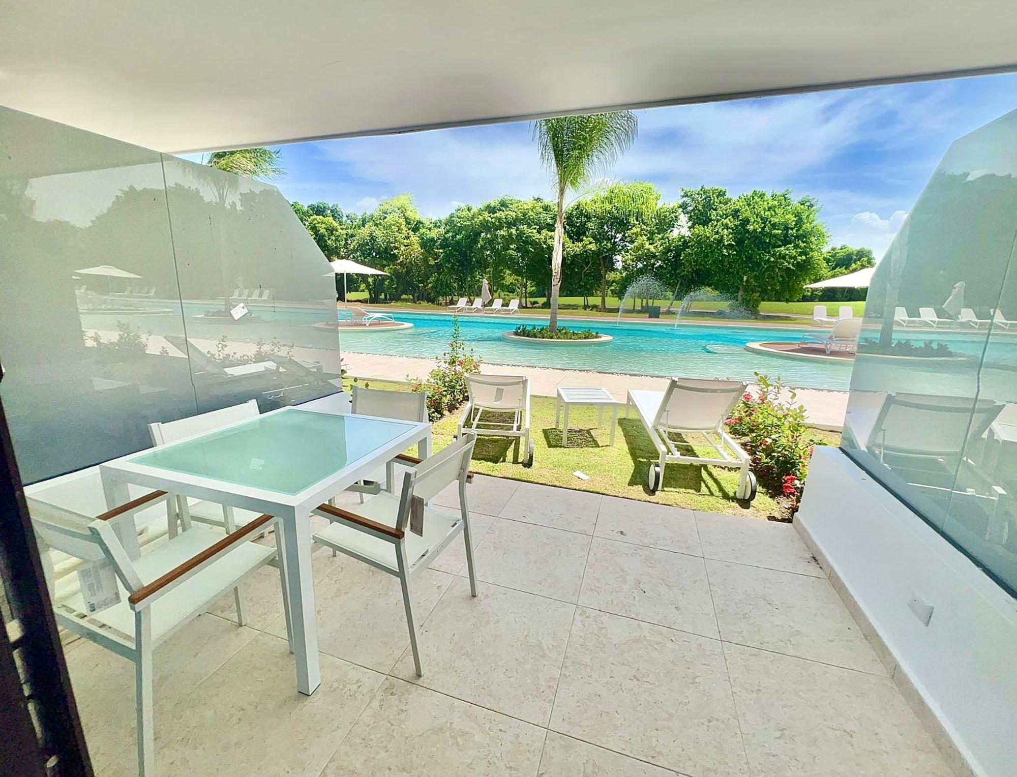 Espectacular En Cana Rock Star Acceso Directo A La Piscina Y Vista Golf G-115