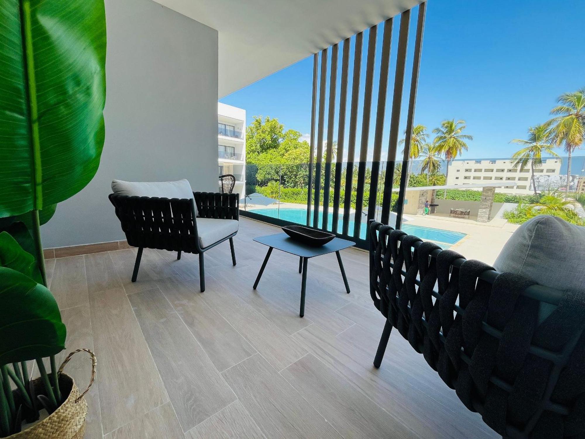 New Pool Views Sausalito Residencial Close To Playa Bavaro Apartamento