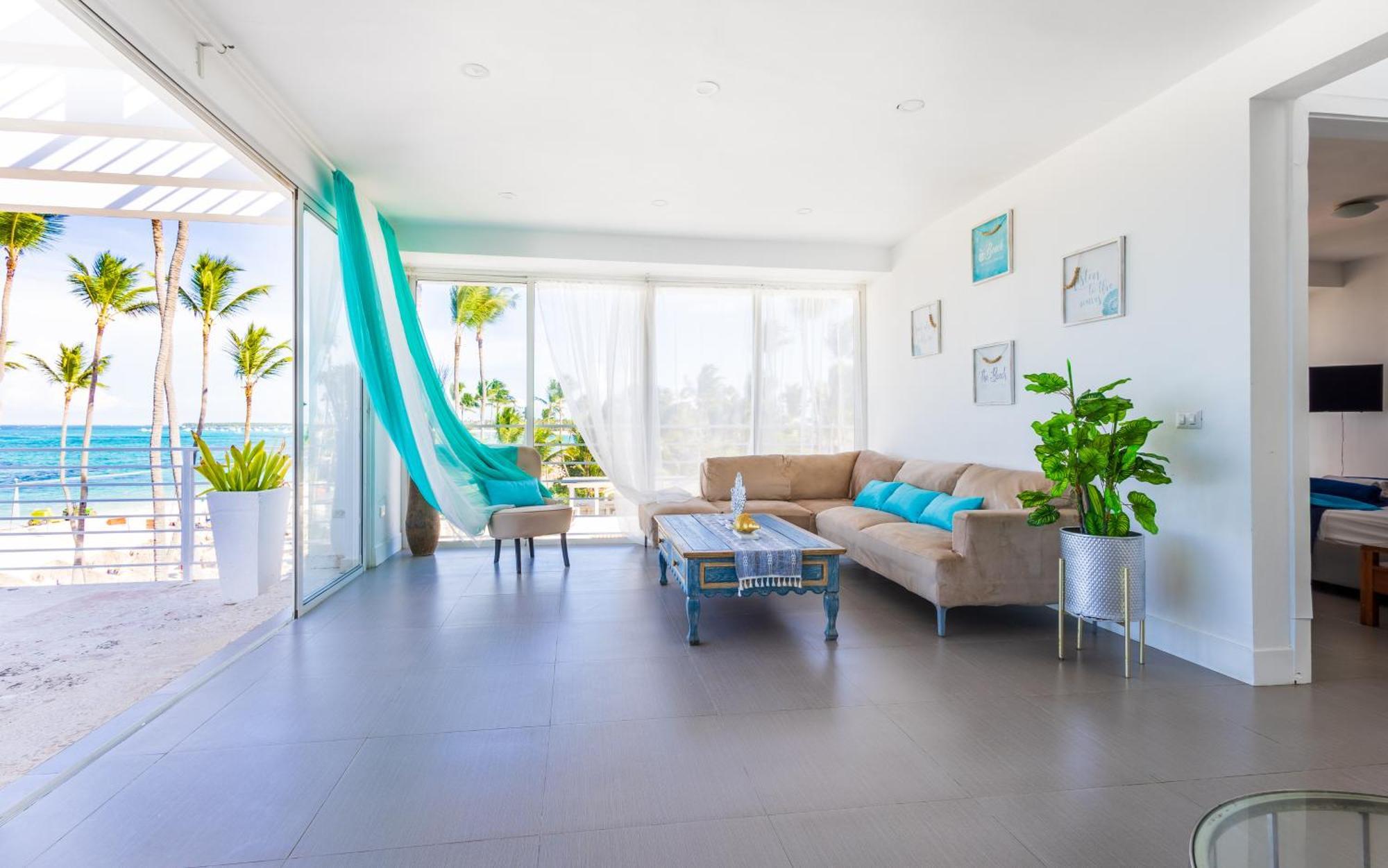 Apartamento Dream Beachfront - 4-bedroom Penthouse With Rooftop Bbq & Ocean Views Punta Cana