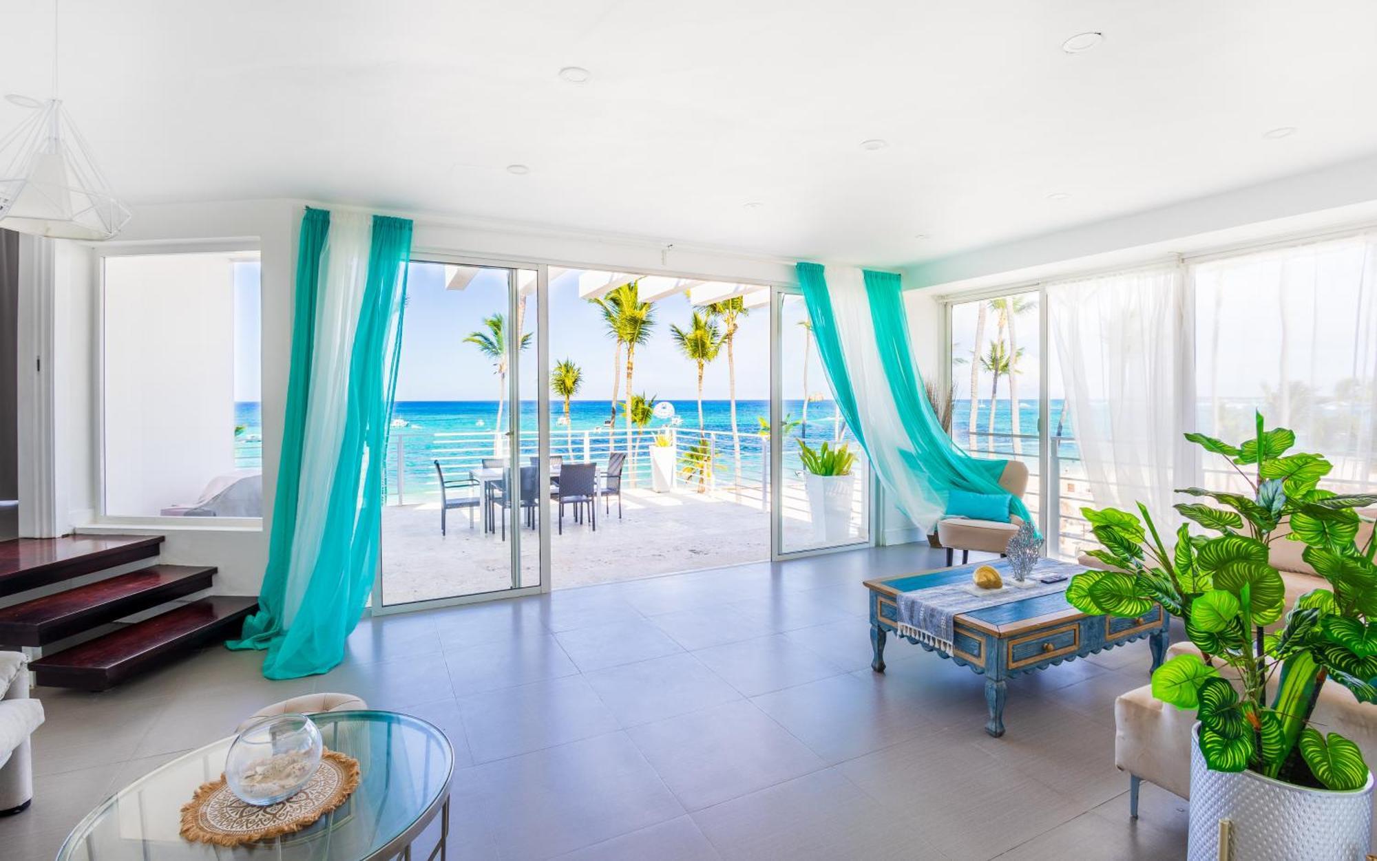 Apartamento Dream Beachfront - 4-bedroom Penthouse With Rooftop Bbq & Ocean Views *