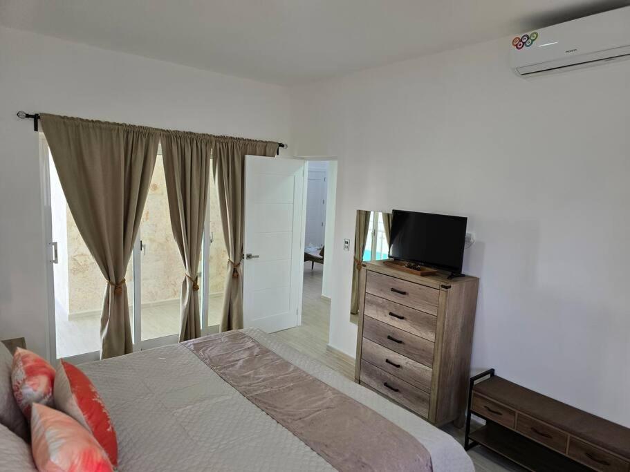 Apartment !!!new !!!charming 2-2 Penthouse 2- 3 Min Walking To Bavaro Beach, El Cortecito- Solo A 2- 3 Min Caminando De La Playa Punta Cana