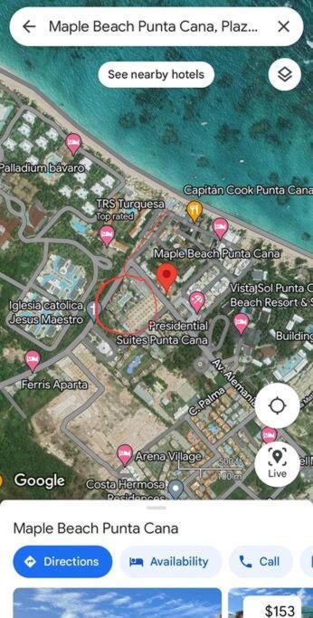 Apartment !!!new !!!charming 2-2 Penthouse 2- 3 Min Walking To Bavaro Beach, El Cortecito- Solo A 2- 3 Min Caminando De La Playa Punta Cana