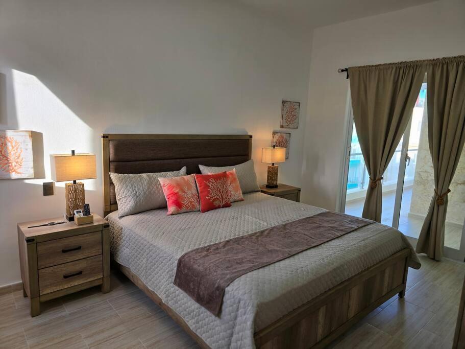 Apartment !!!new !!!charming 2-2 Penthouse 2- 3 Min Walking To Bavaro Beach, El Cortecito- Solo A 2- 3 Min Caminando De La Playa Punta Cana