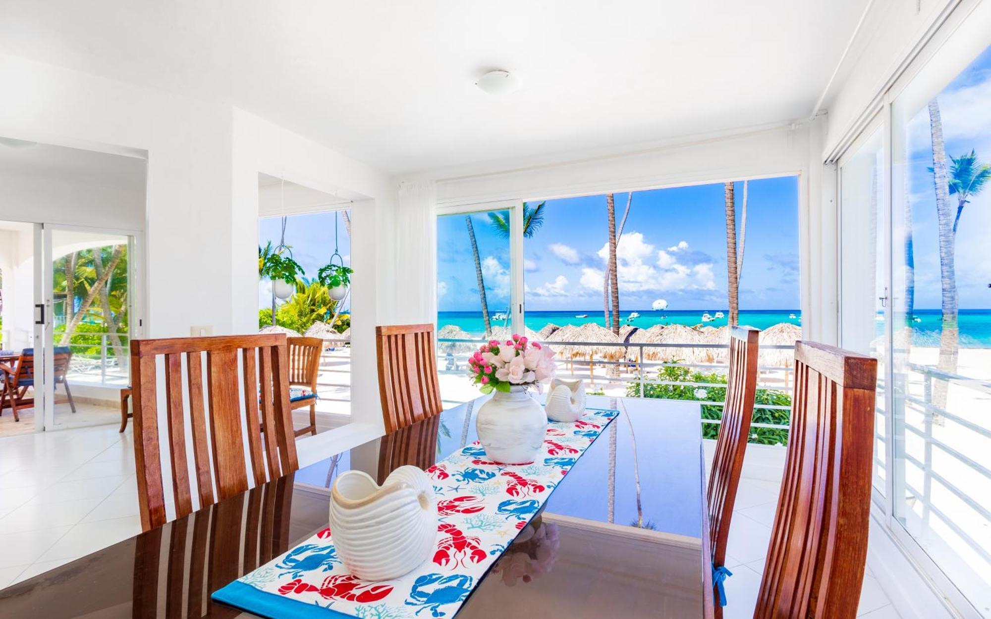 Prime Ocean View - 3-bedroom Getaway With Private Terrace On Bavaro Apartamento Punta Cana