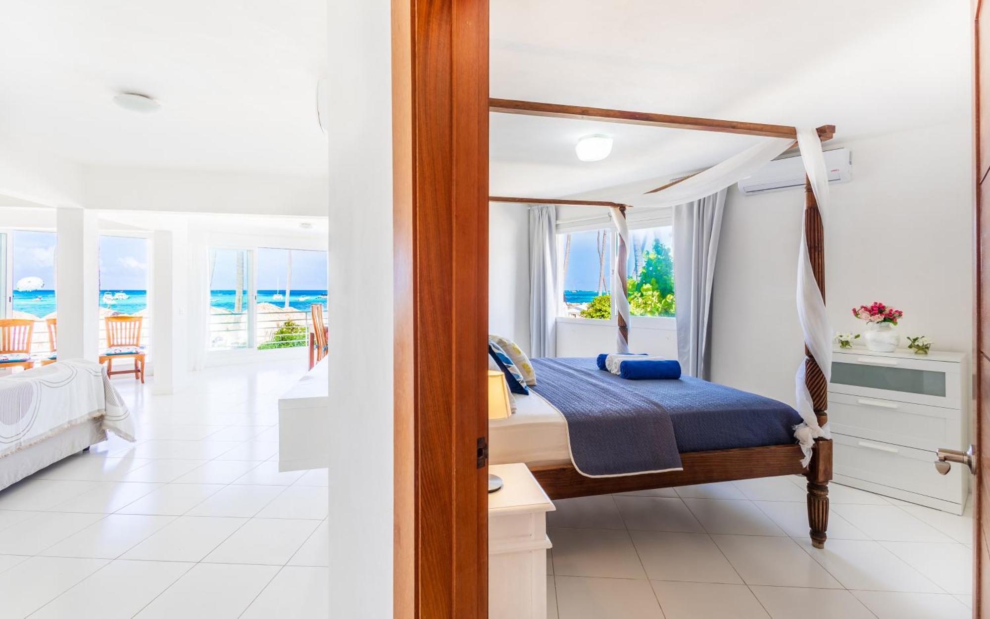 Prime Ocean View - 3-bedroom Getaway With Private Terrace On Bavaro Apartamento