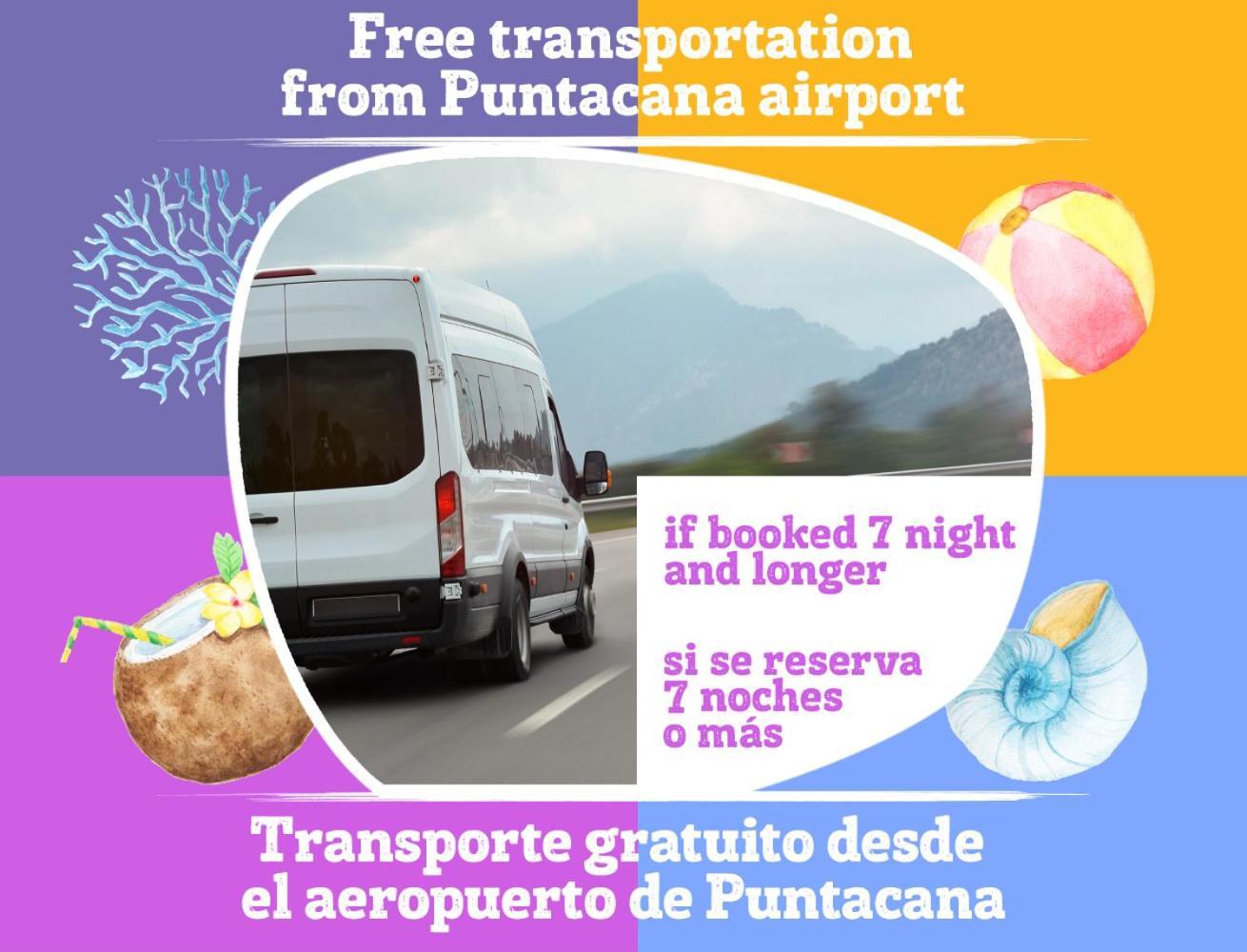 Hotel Ducassi Vacation - Bavaro Club - Wifi - Parking
