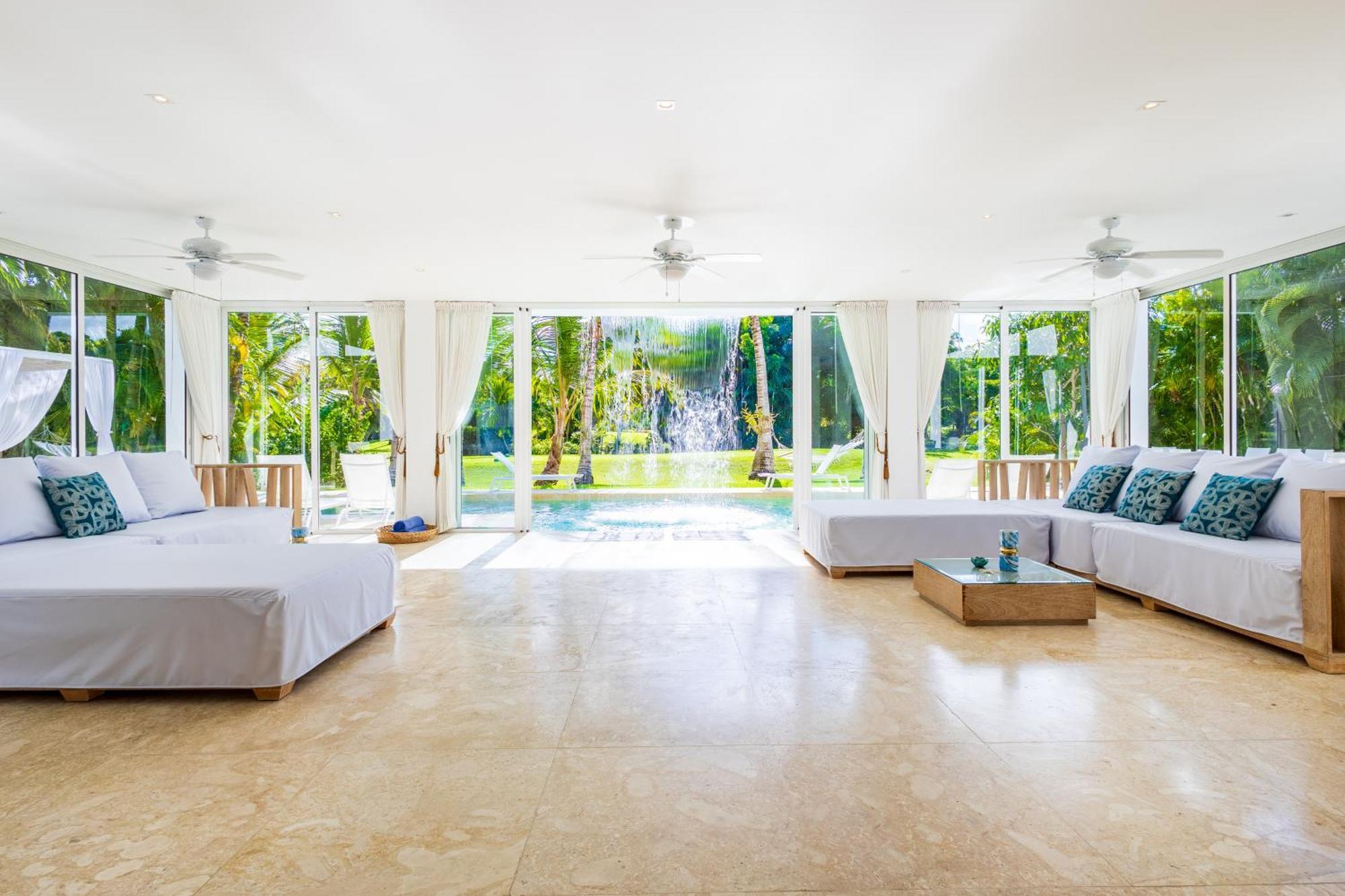 Luxury In - Exclusive Waterfall With Private Pool, Bbq, Maid, Golf * Punta Cana
