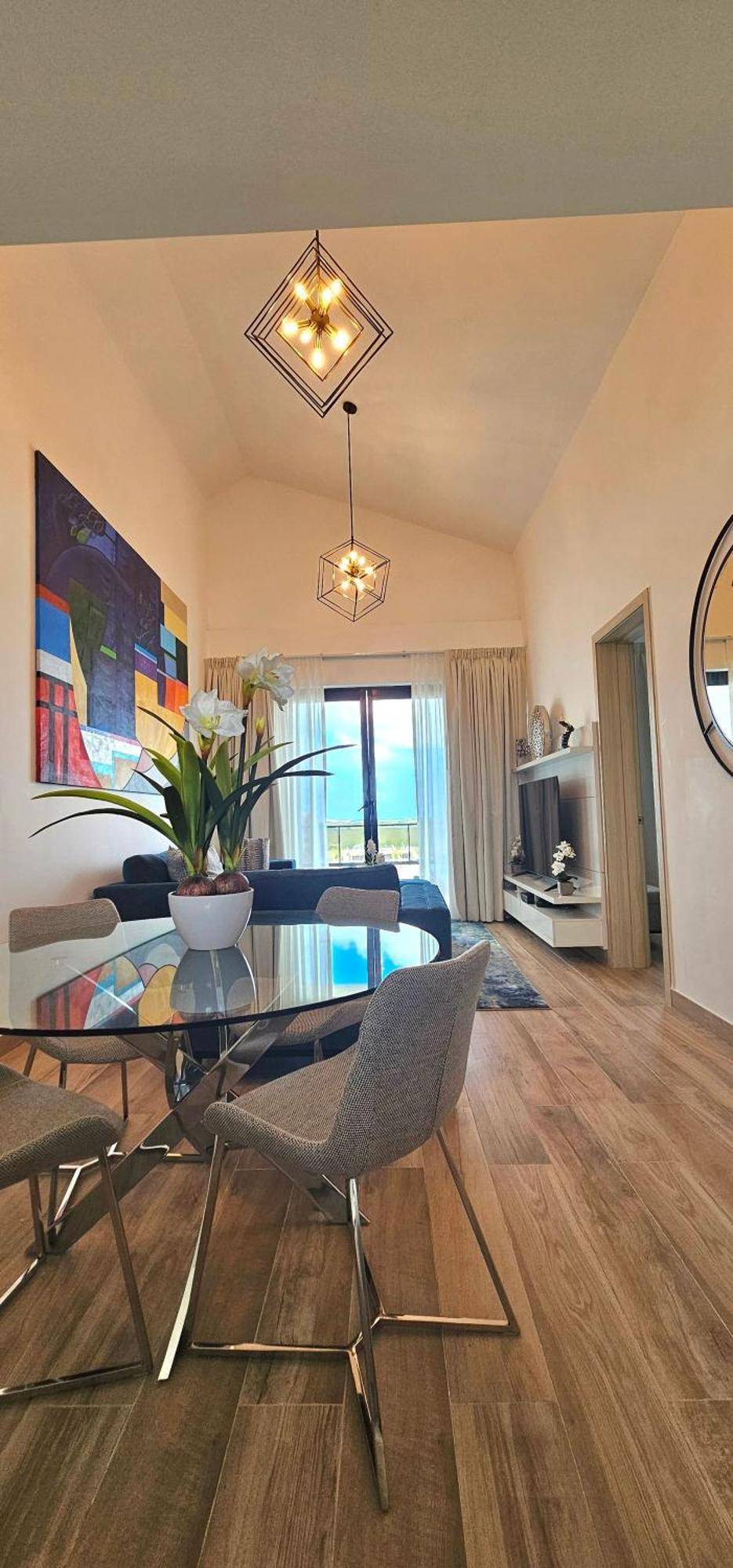 The Spacious 2 Bedroom 2 Bath On Floor With Stunning Views Apartamento Punta Cana