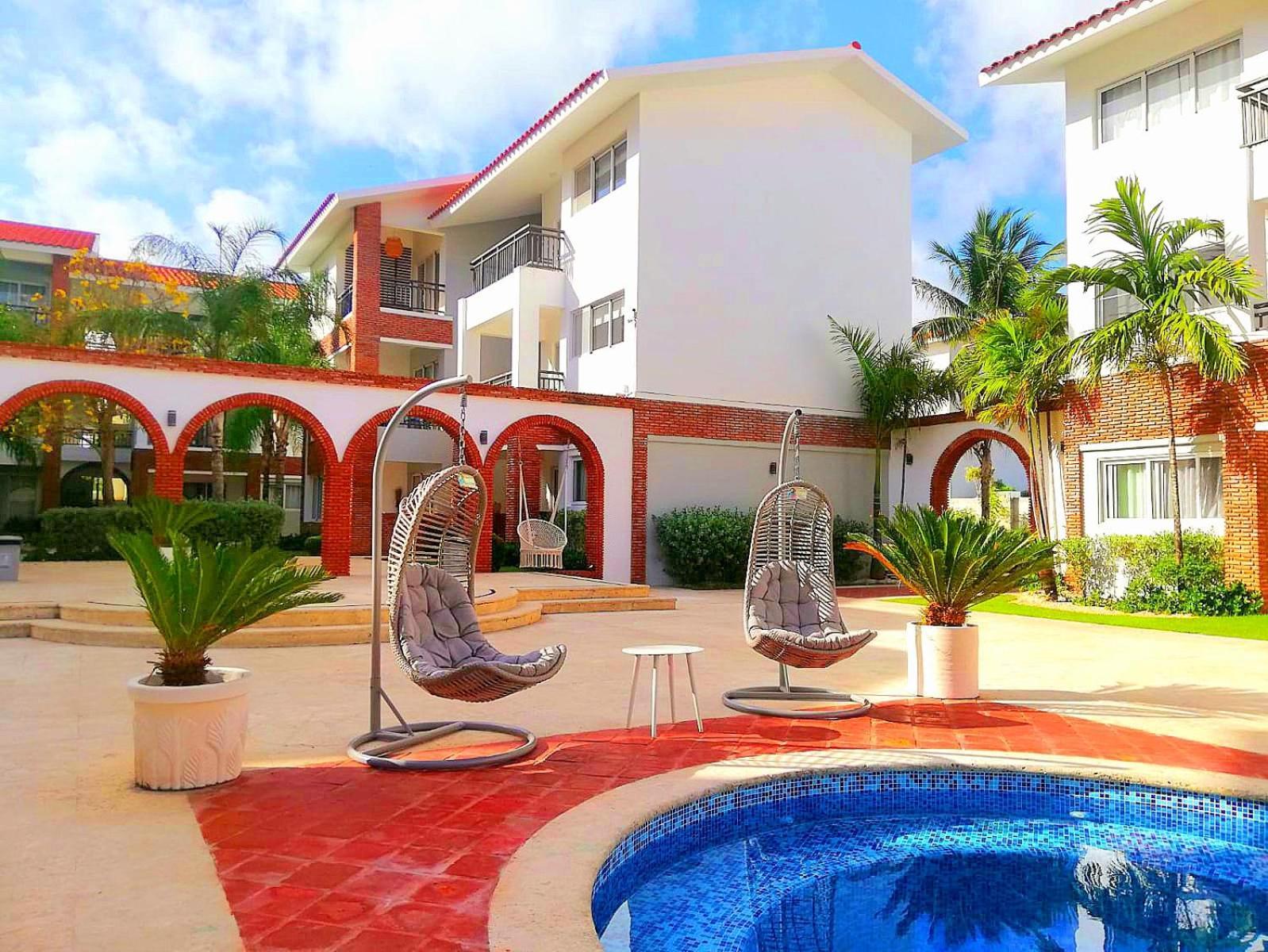 Caribbean Rainbow With Pool - Beach, Bars & Services Close By Apartment Punta Cana