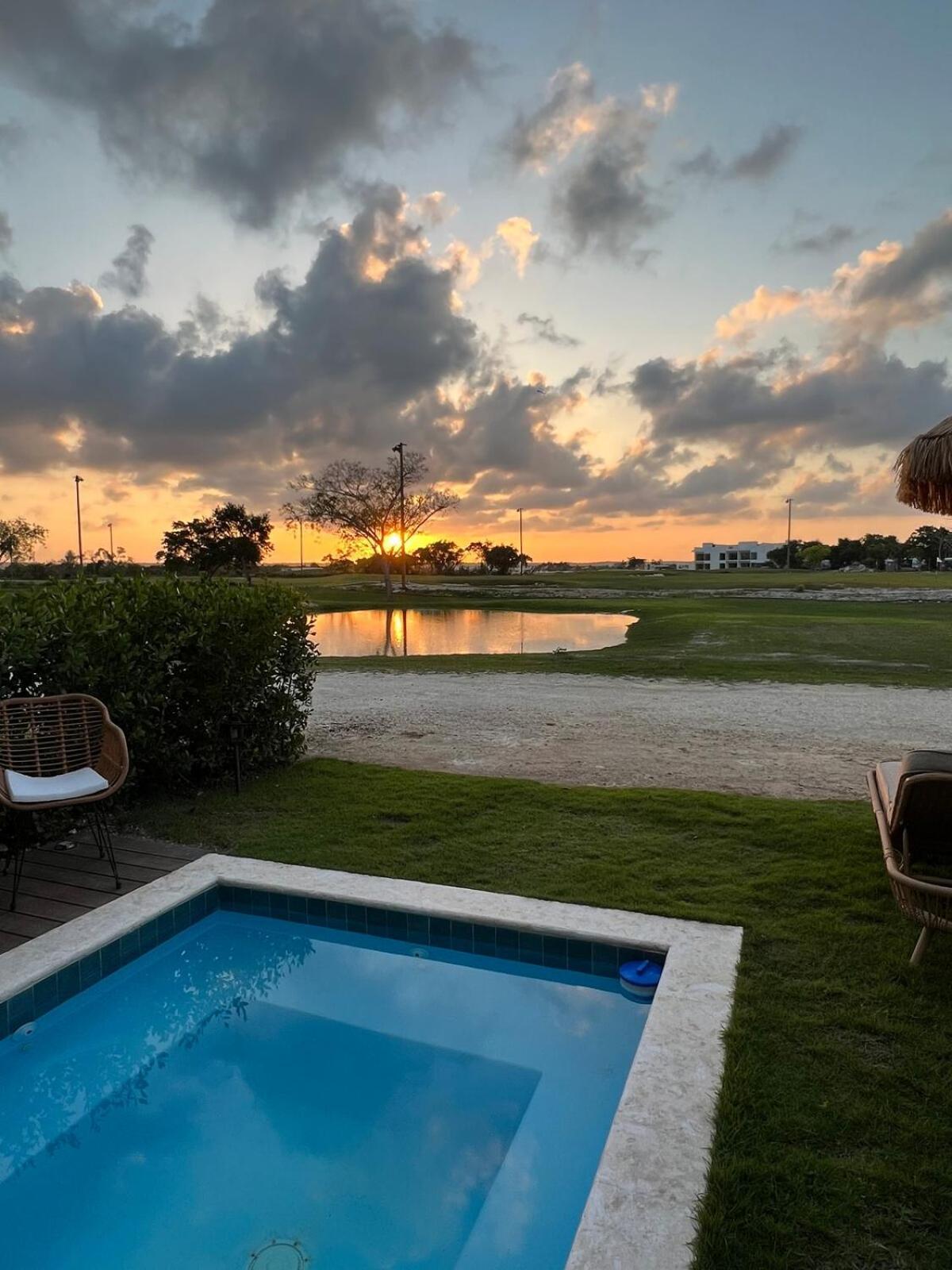 Golf Course View With A Hot Tub Punta Cana