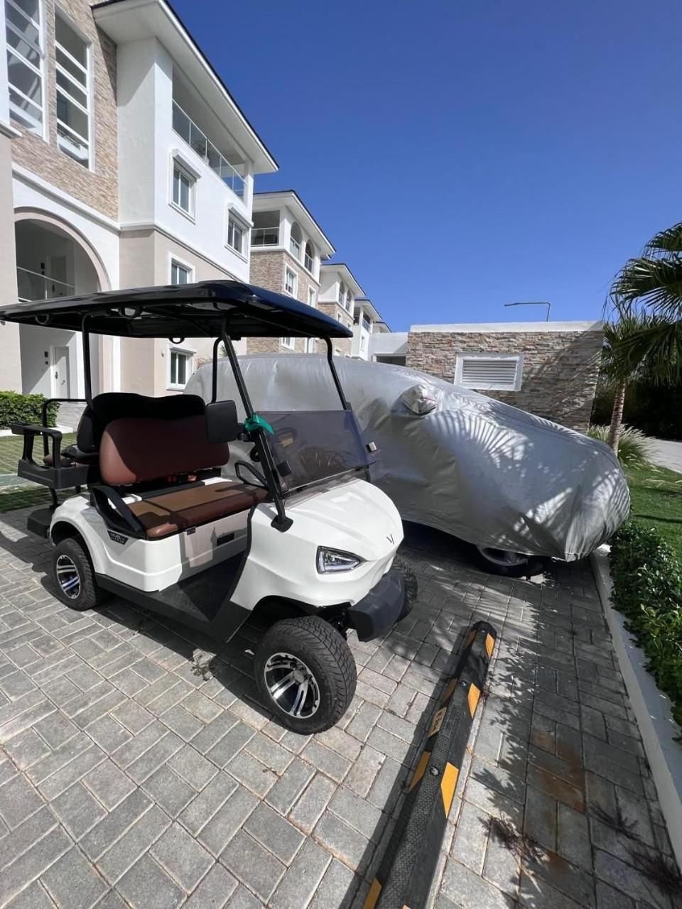 Lujoso Apto Vista Piscina Y Golf En Cana Pearl Apartamento
